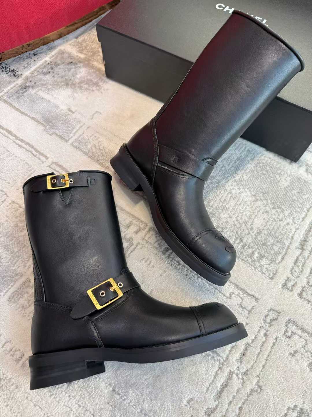 Chanel Knight boots view 2
