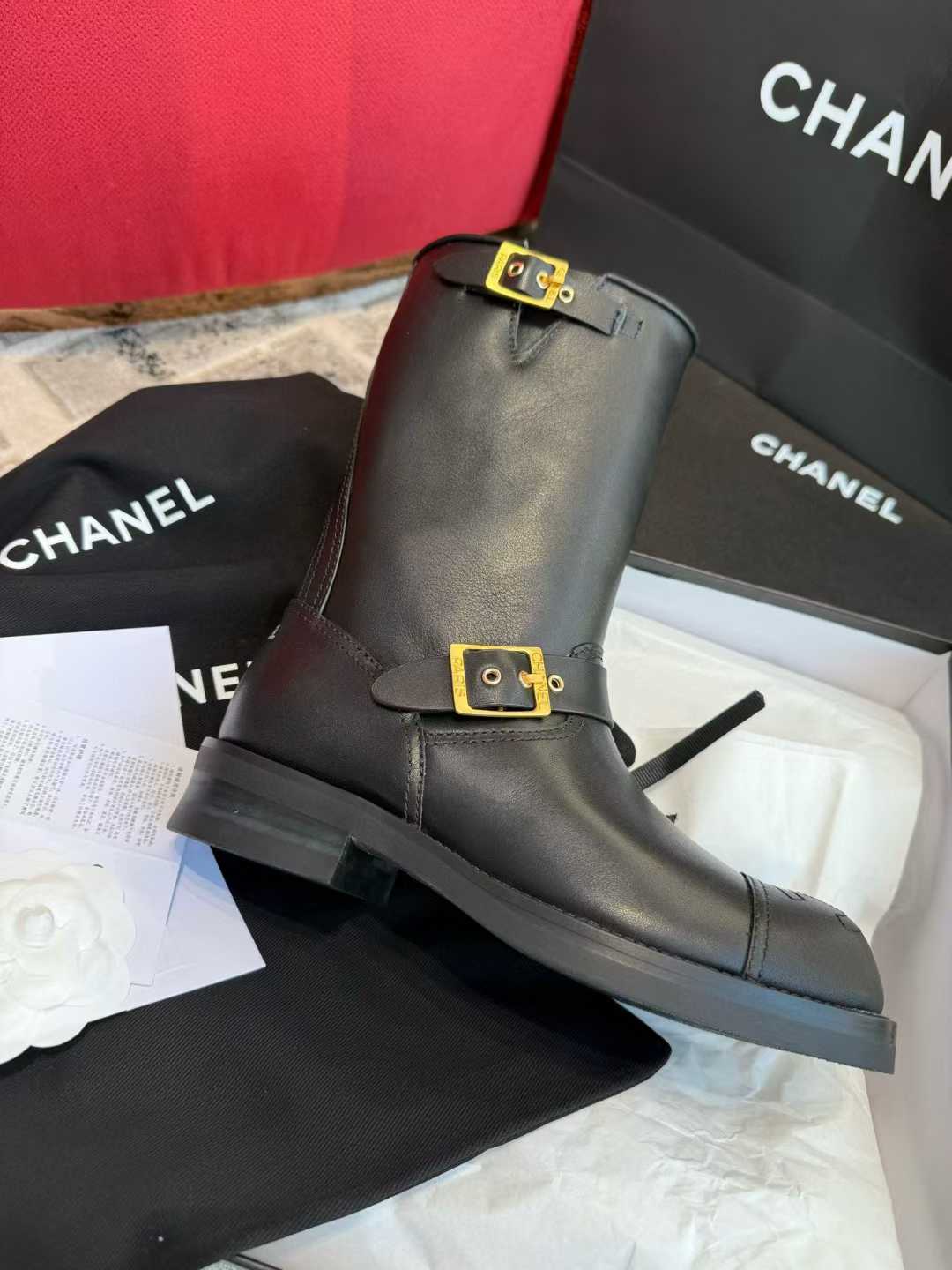 Chanel Knight boots view 4