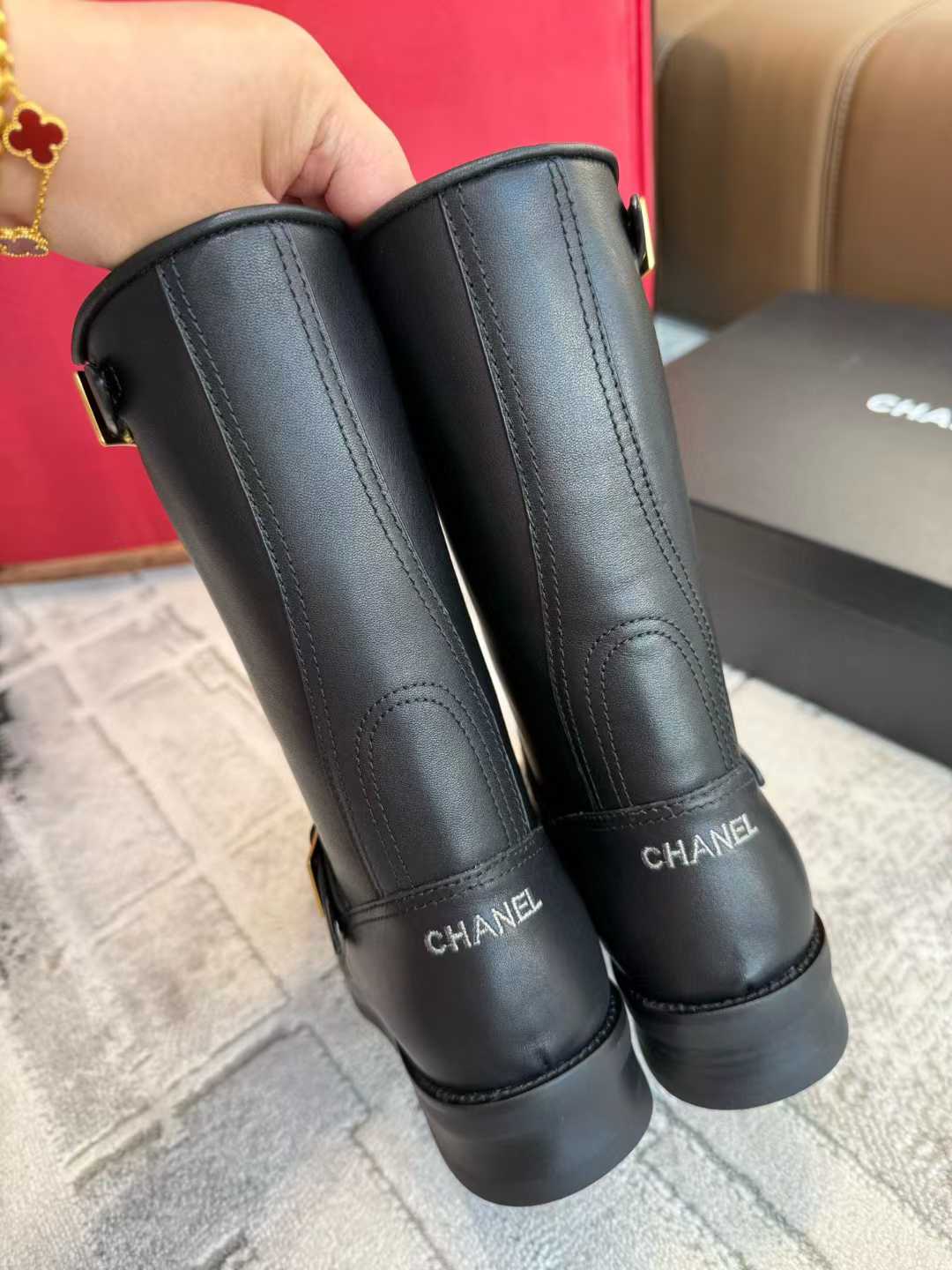 Chanel Knight boots view 8
