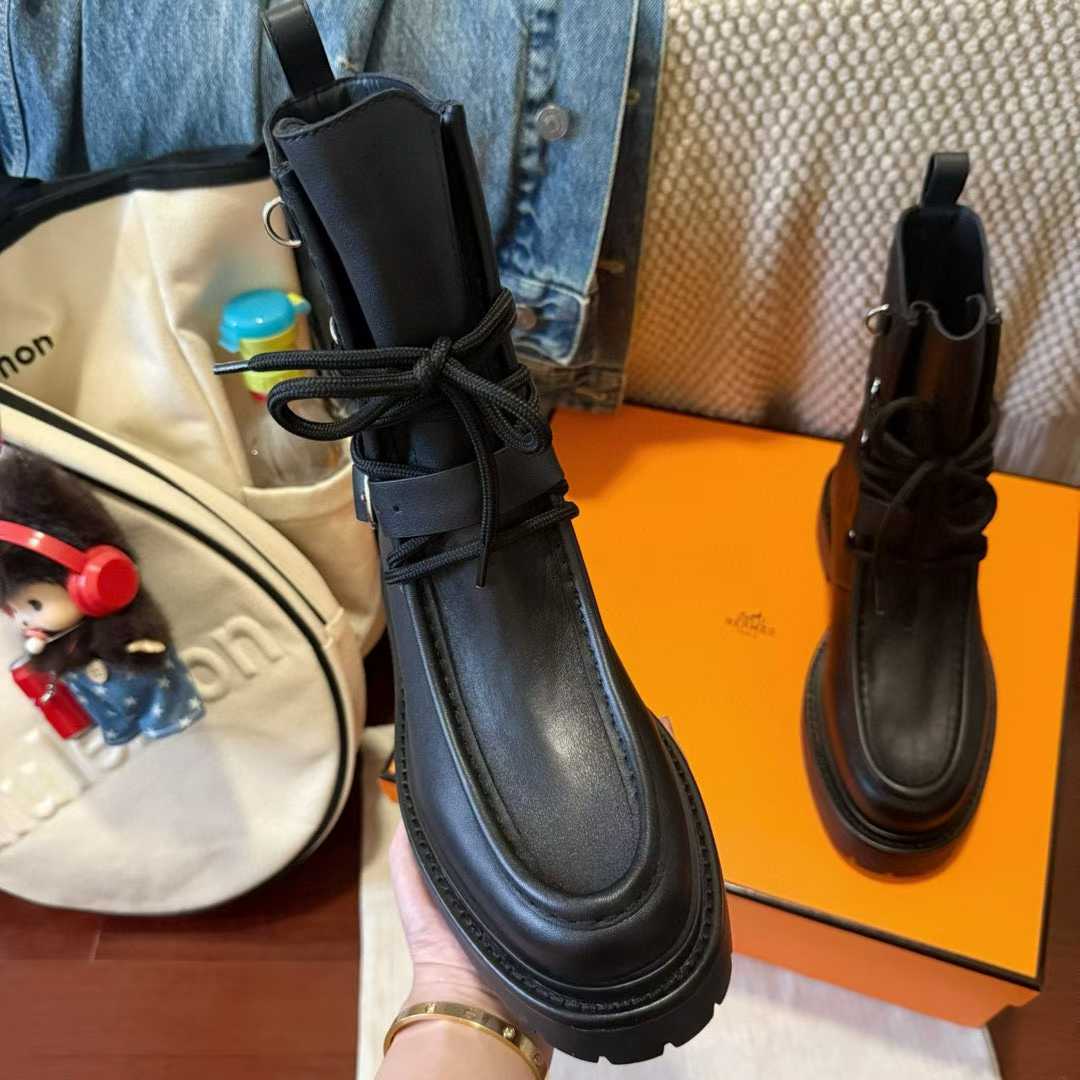 Hermès Short boots view 7