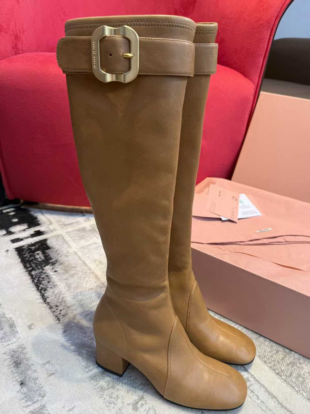 Miu Miu Knight boots view 2