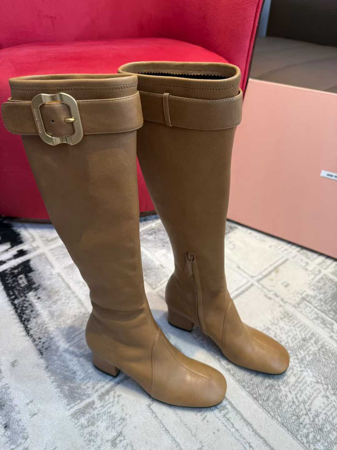Miu Miu Knight boots view 3
