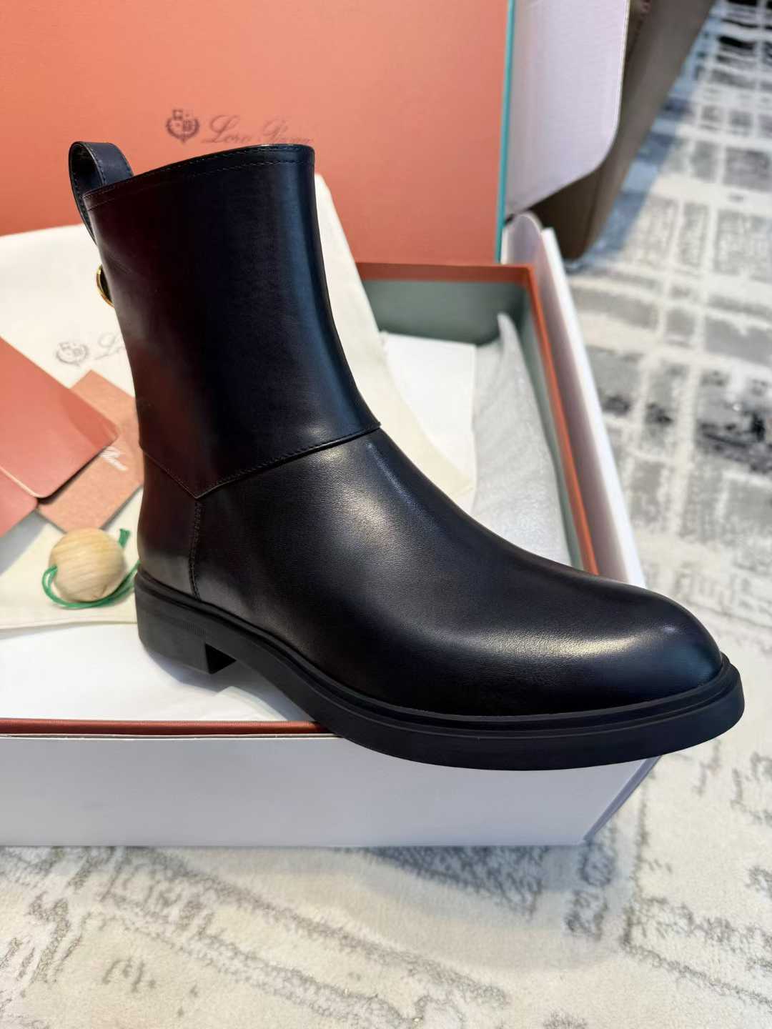 Loro Piana Short boots view 5