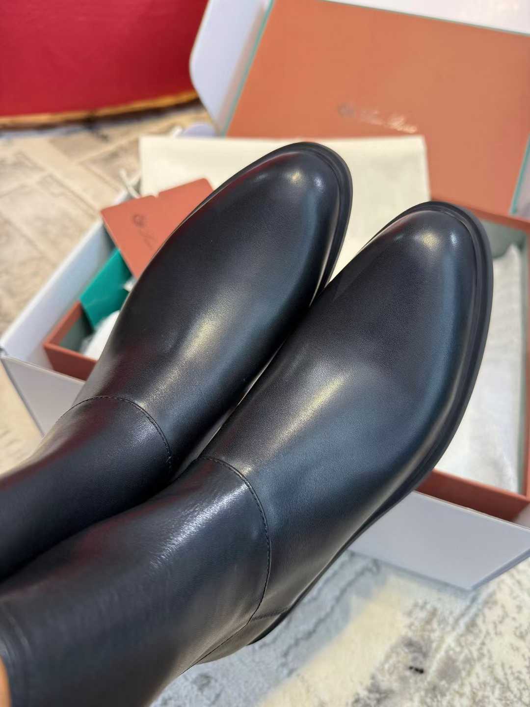 Loro Piana Short boots view 8