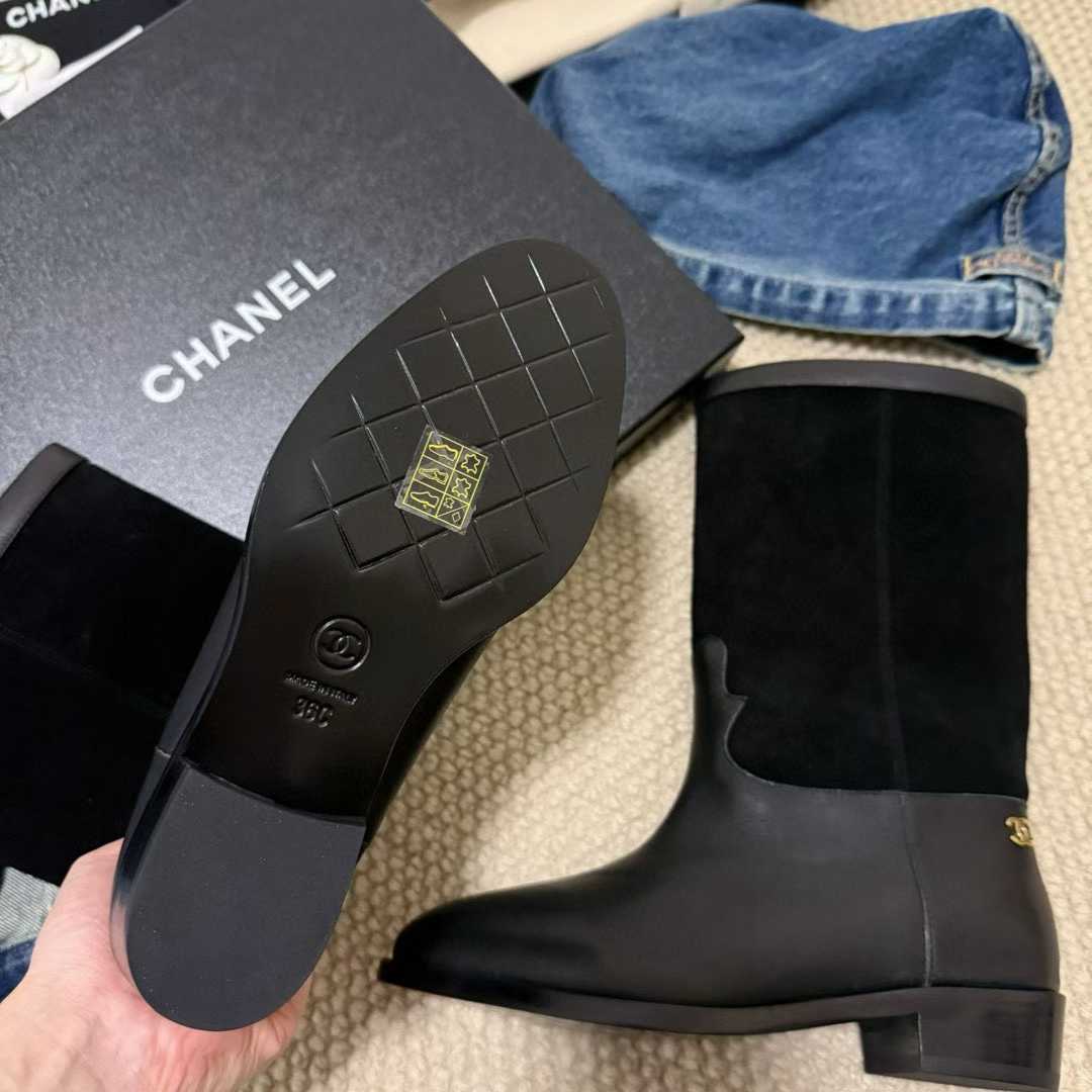 Chanel Short boots view 18