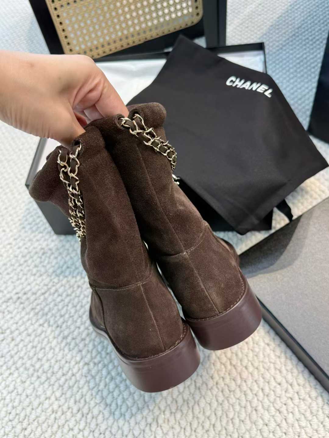Chanel 25B Short boots view 8