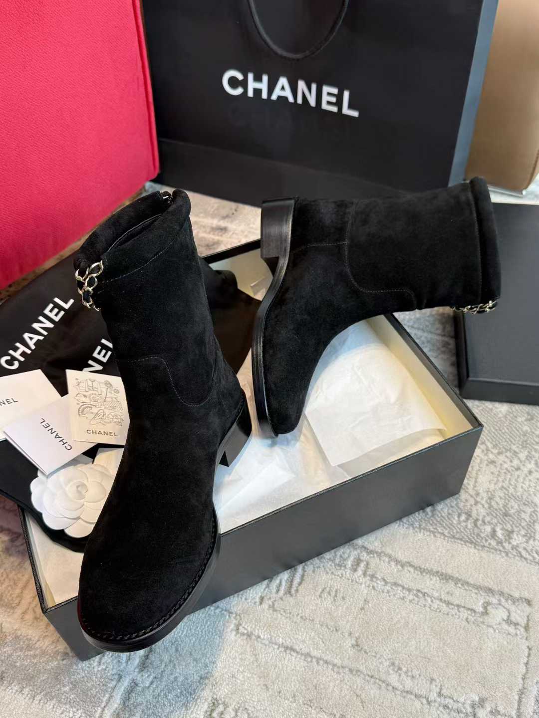 Chanel 25B Short boots view 6