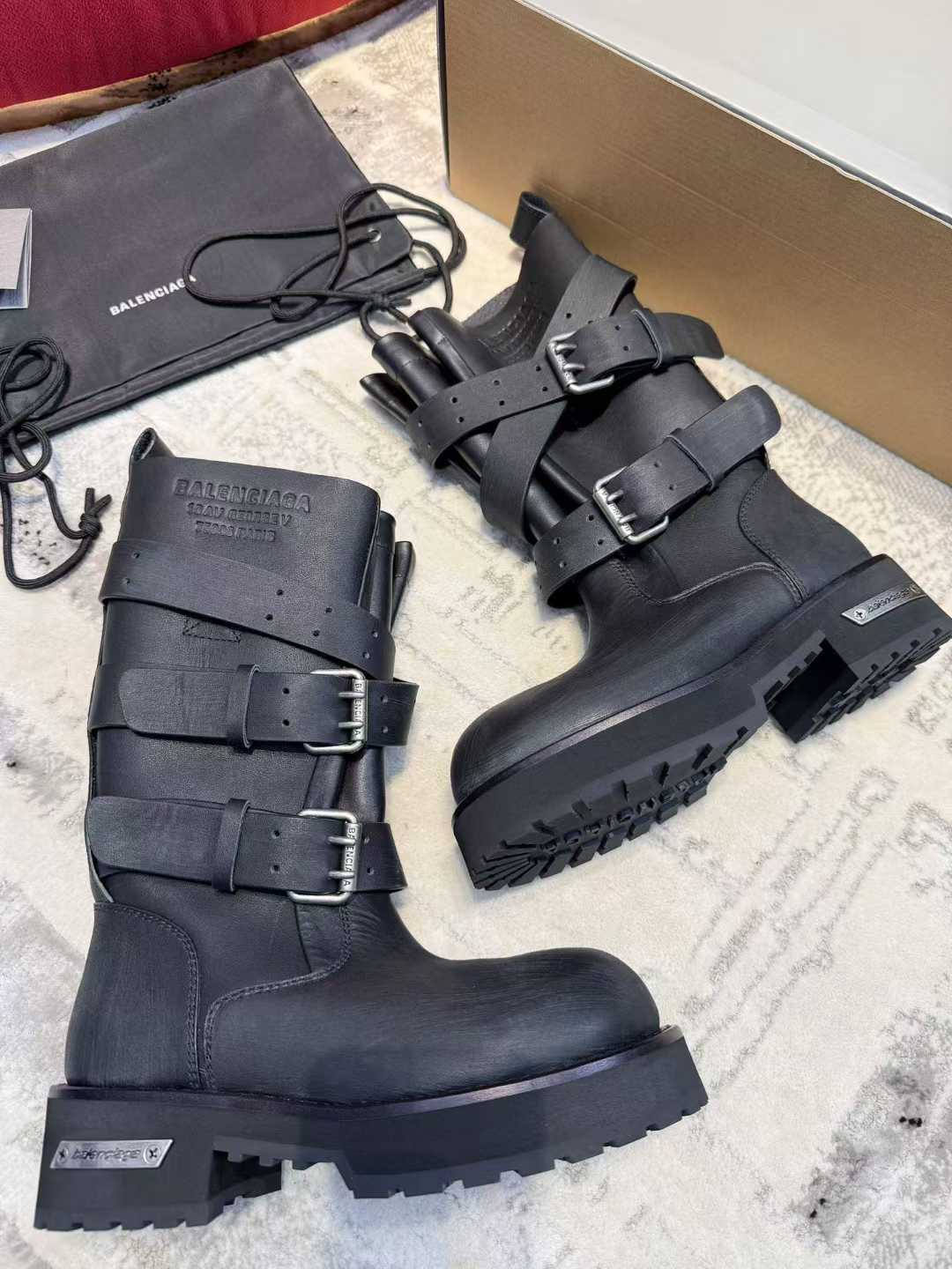 Balenciaga Motorcycle boots view 5