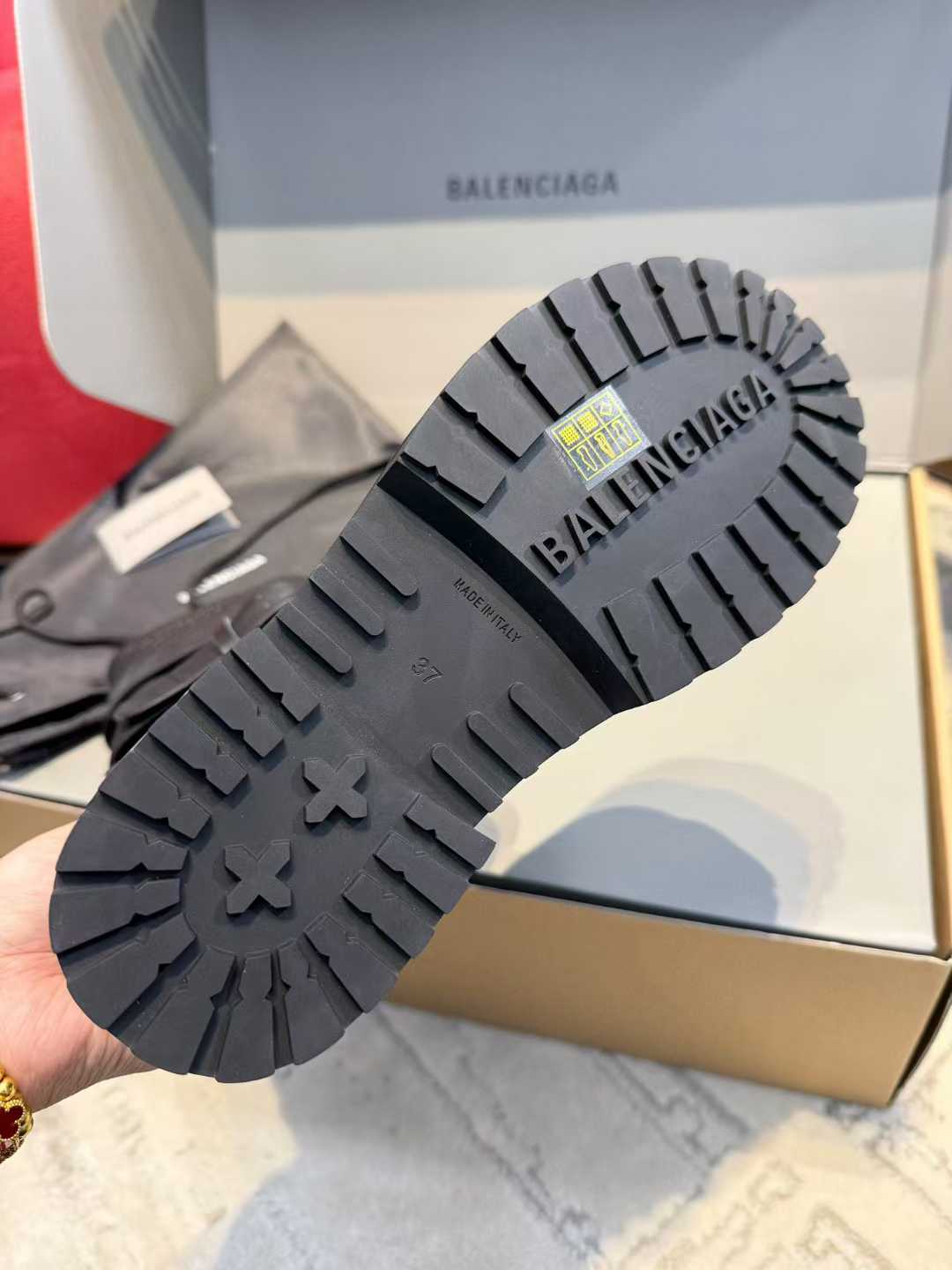 Balenciaga Motorcycle boots view 9