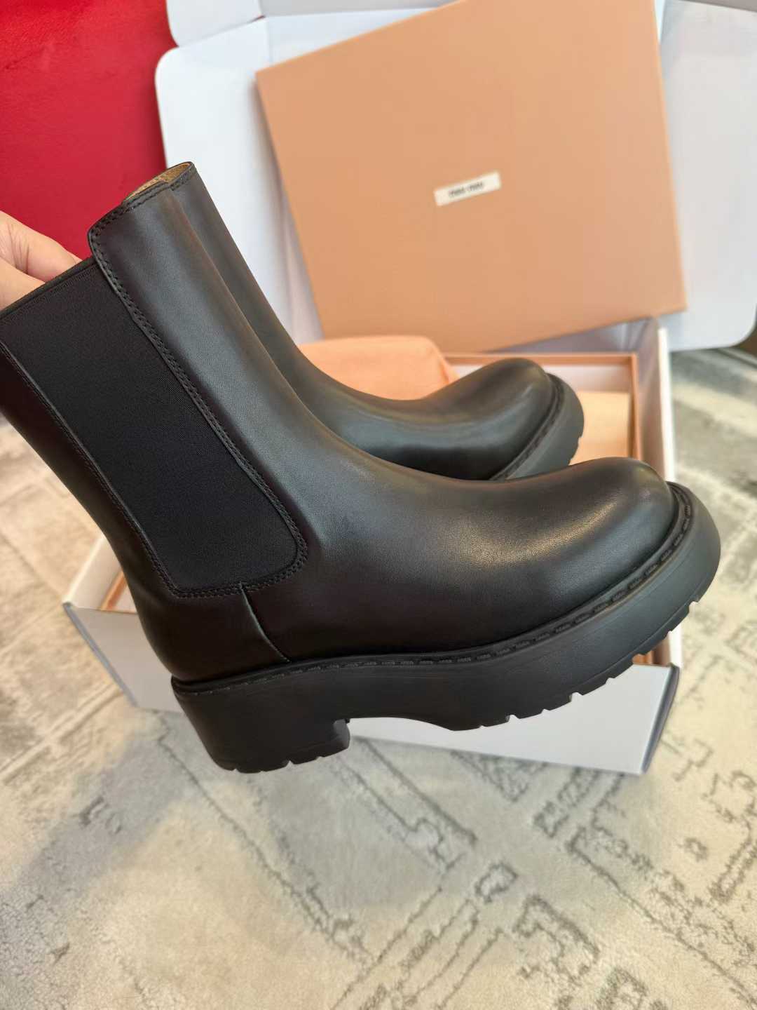 Miu Miu Short boots view 2