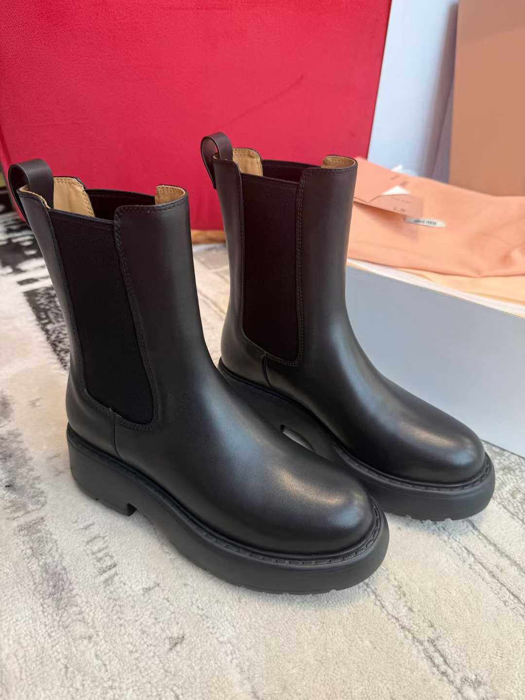 Miu Miu Short boots view 5
