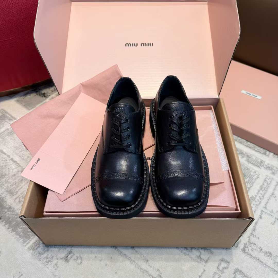 Miu Miu New retro academy fungo shoes view 2