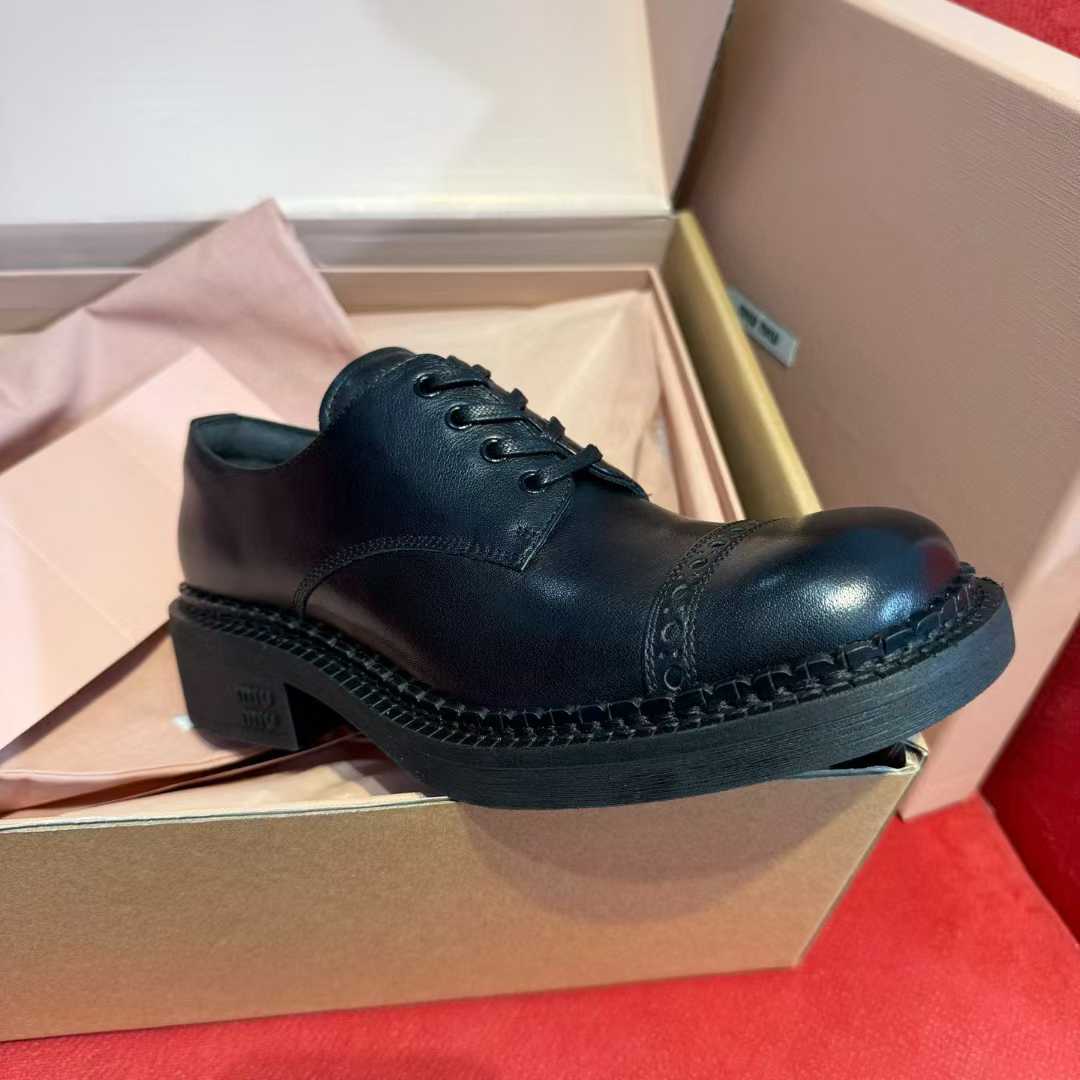 Miu Miu New retro academy fungo shoes view 5
