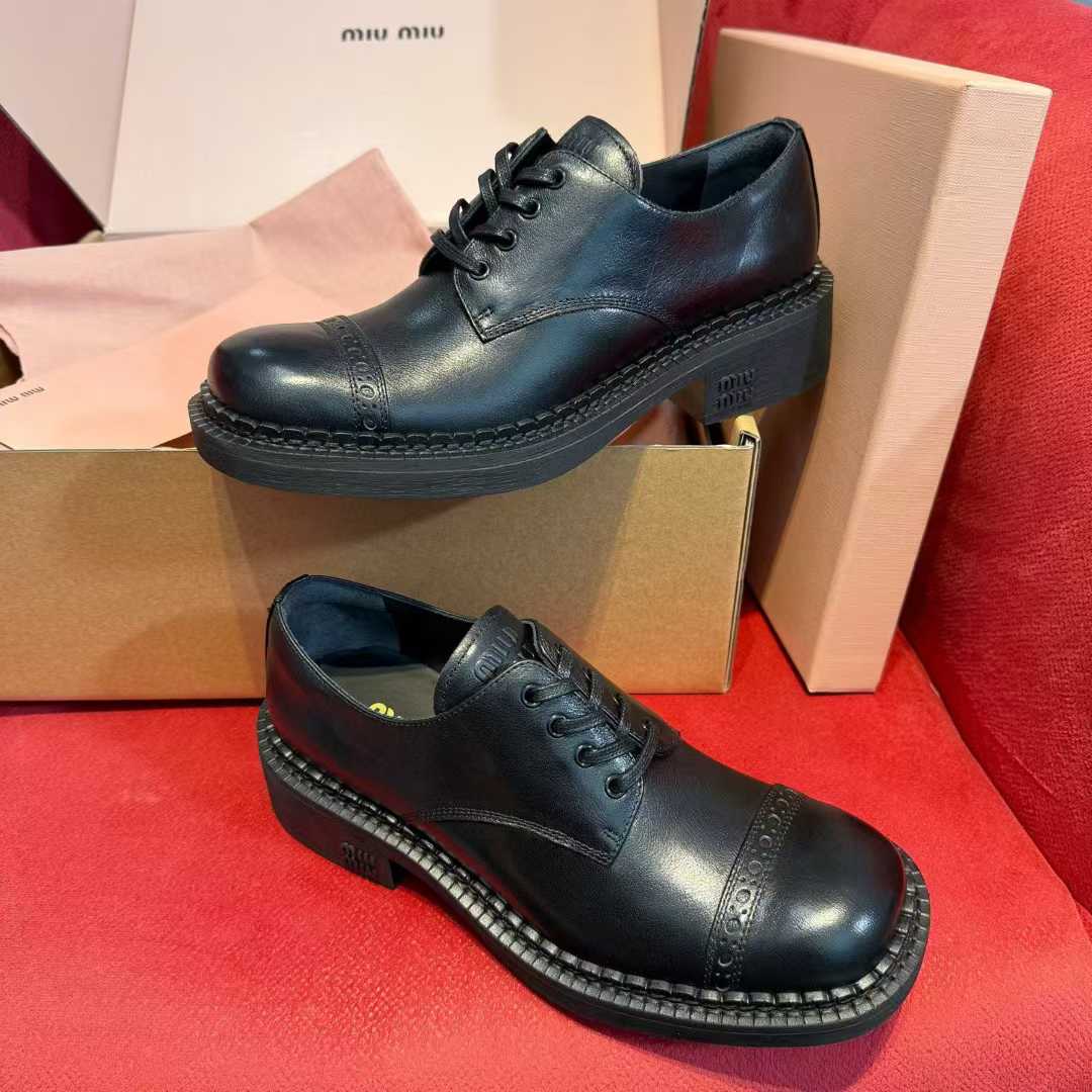 Miu Miu New retro academy fungo shoes view 6