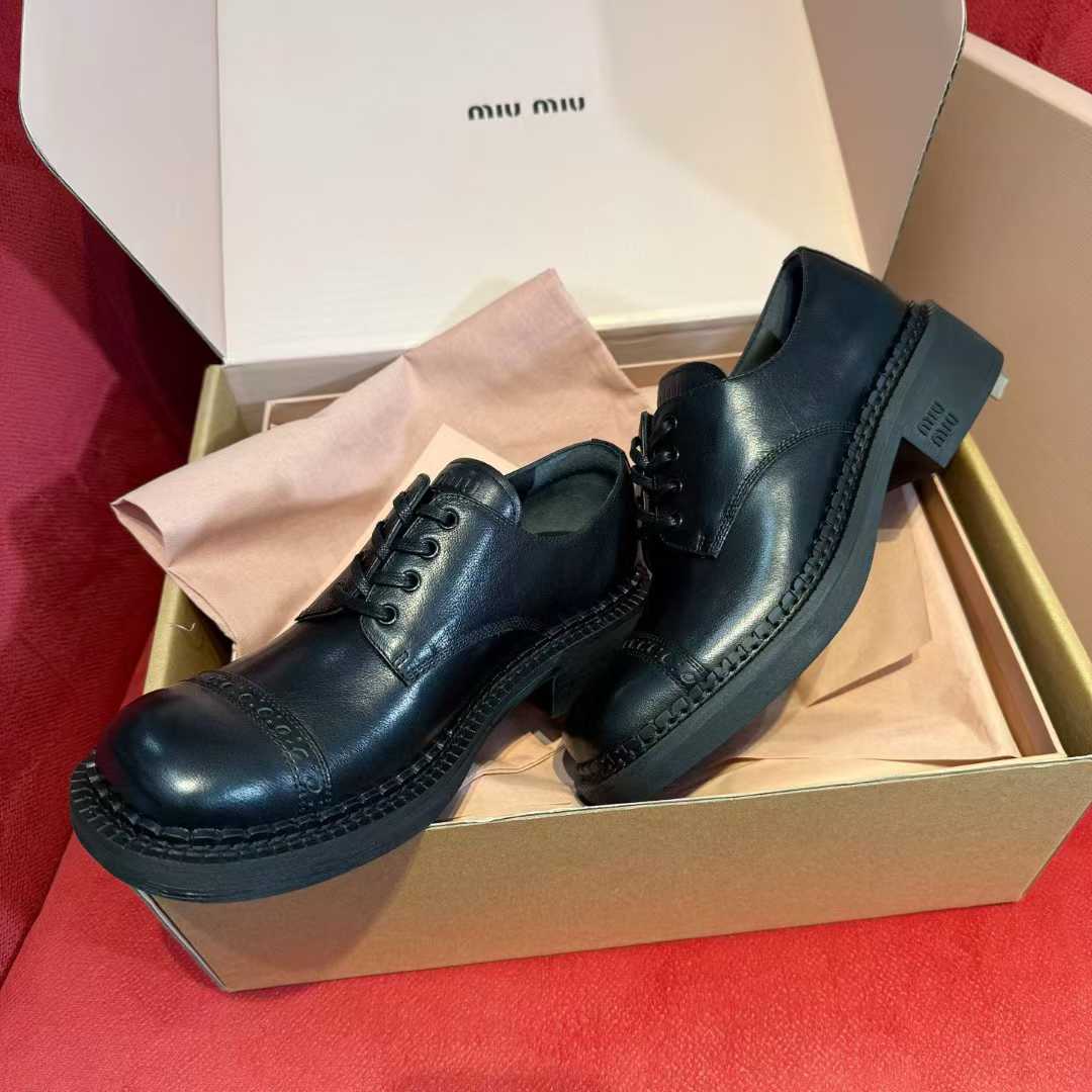Miu Miu New retro academy fungo shoes view 7
