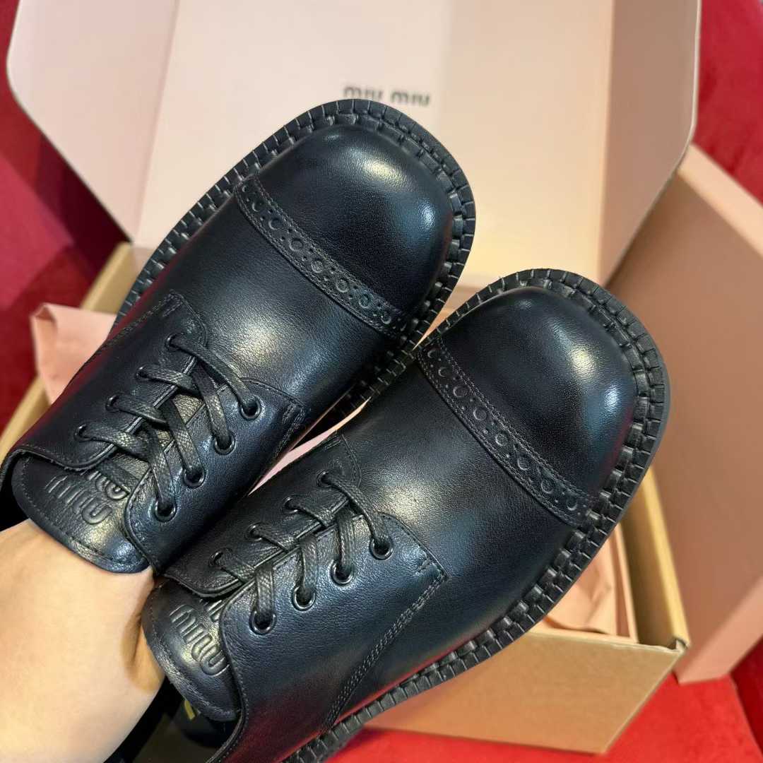 Miu Miu New retro academy fungo shoes view 8