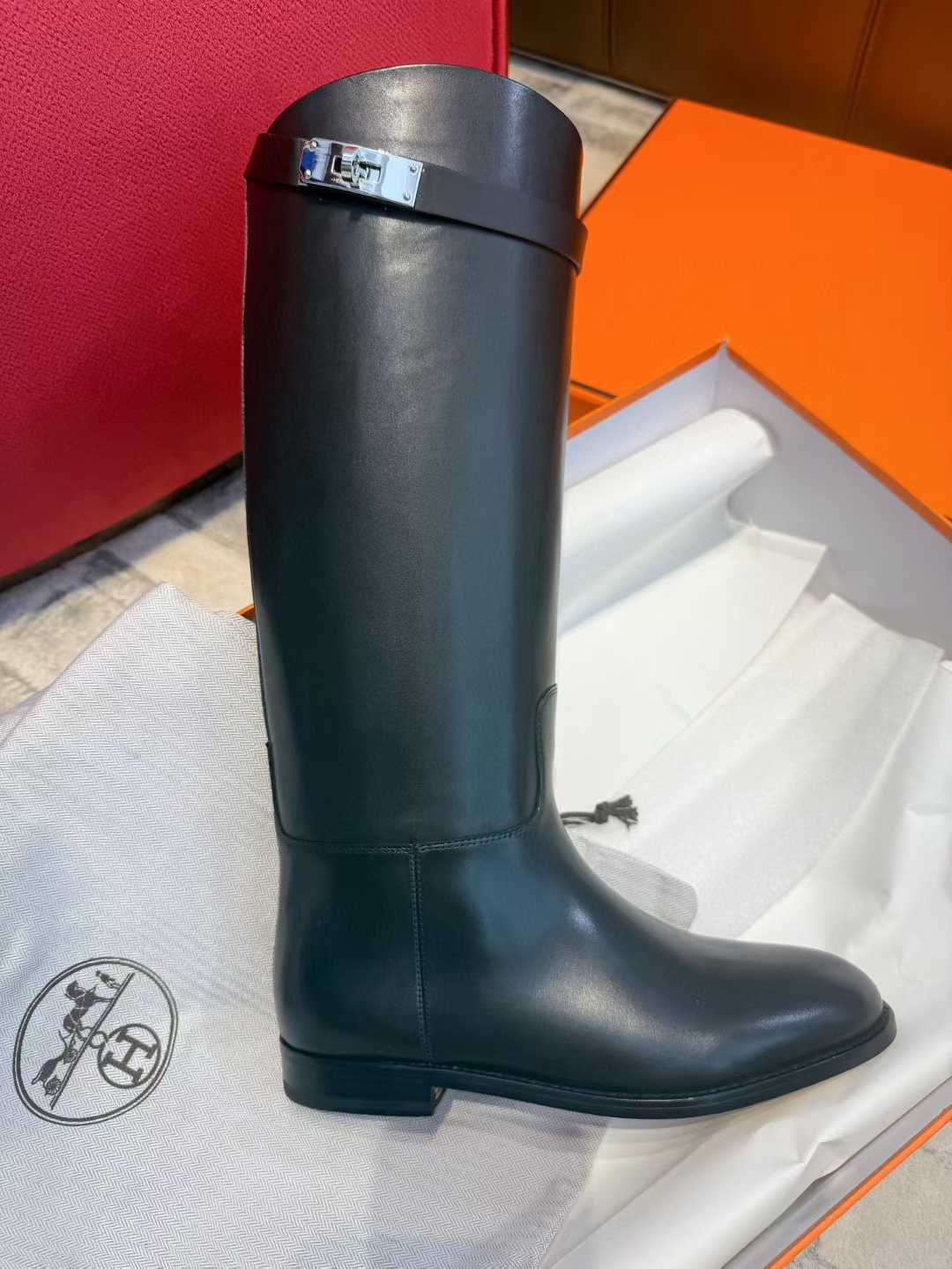 Hermès Knight boots view 6