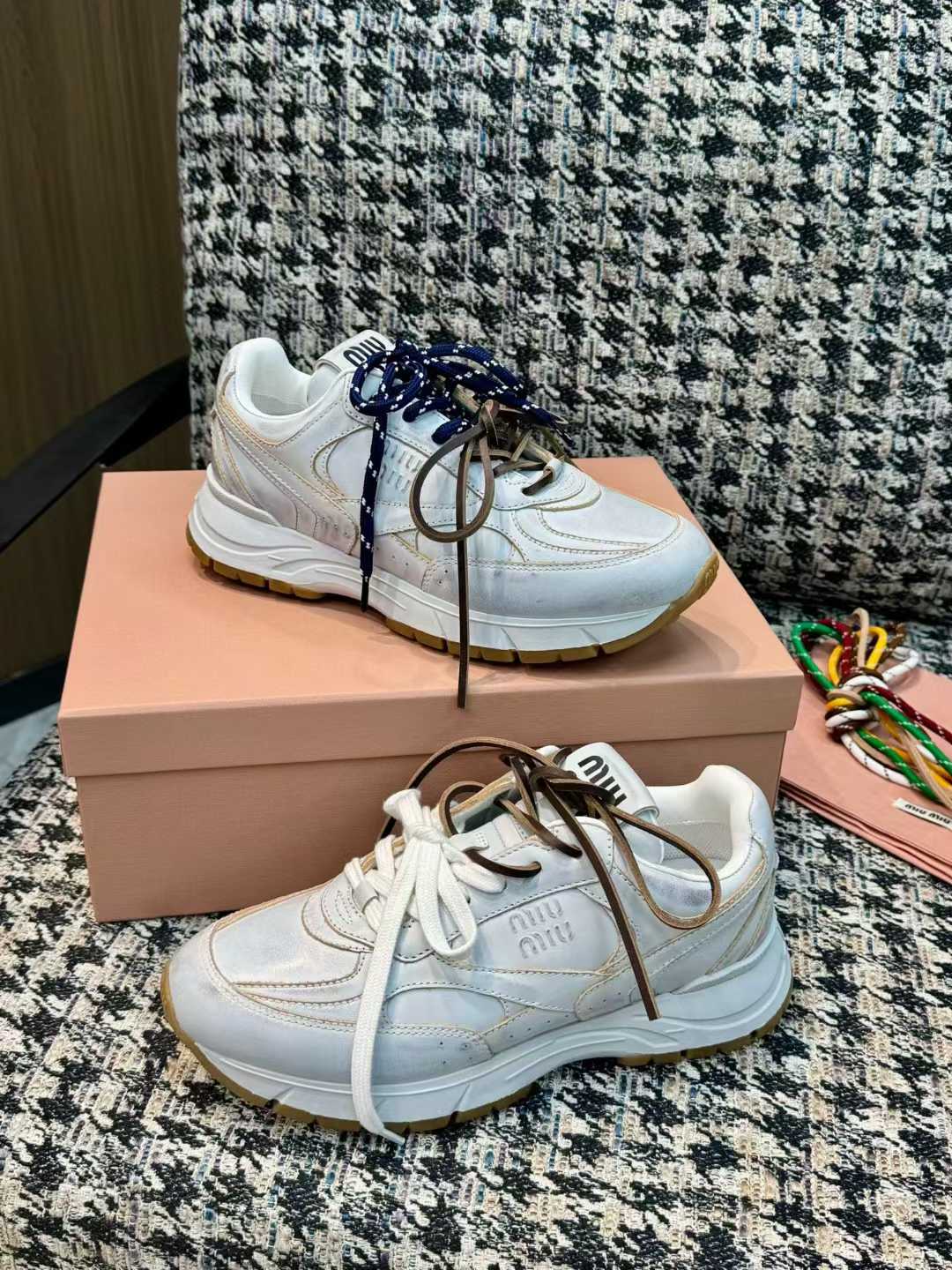Miu Miu Pachy-soled daddy shoes view 3
