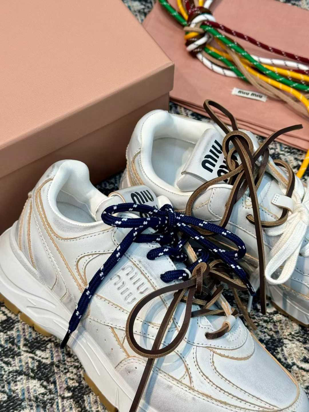 Miu Miu Pachy-soled daddy shoes view 5