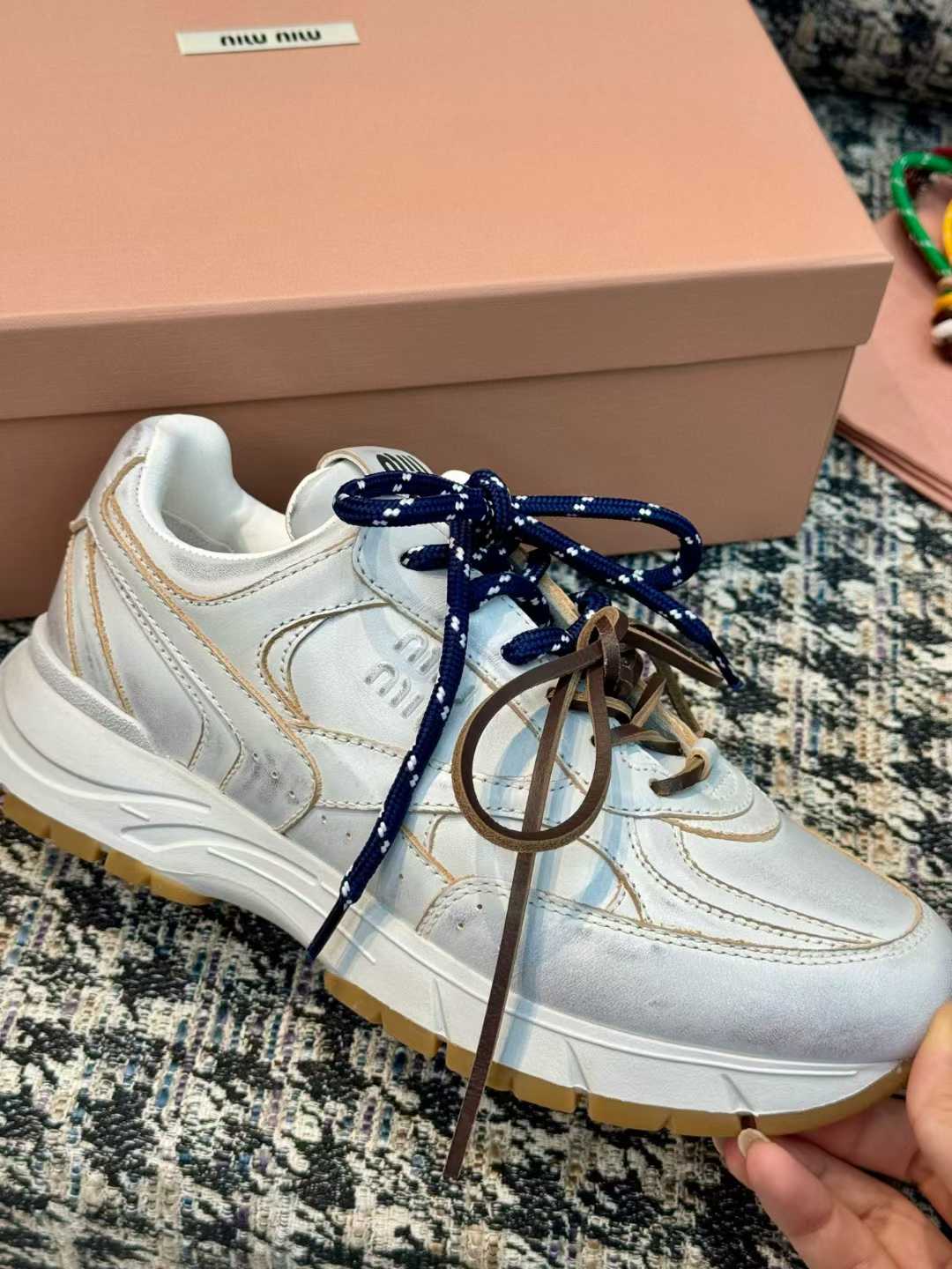 Miu Miu Pachy-soled daddy shoes view 6