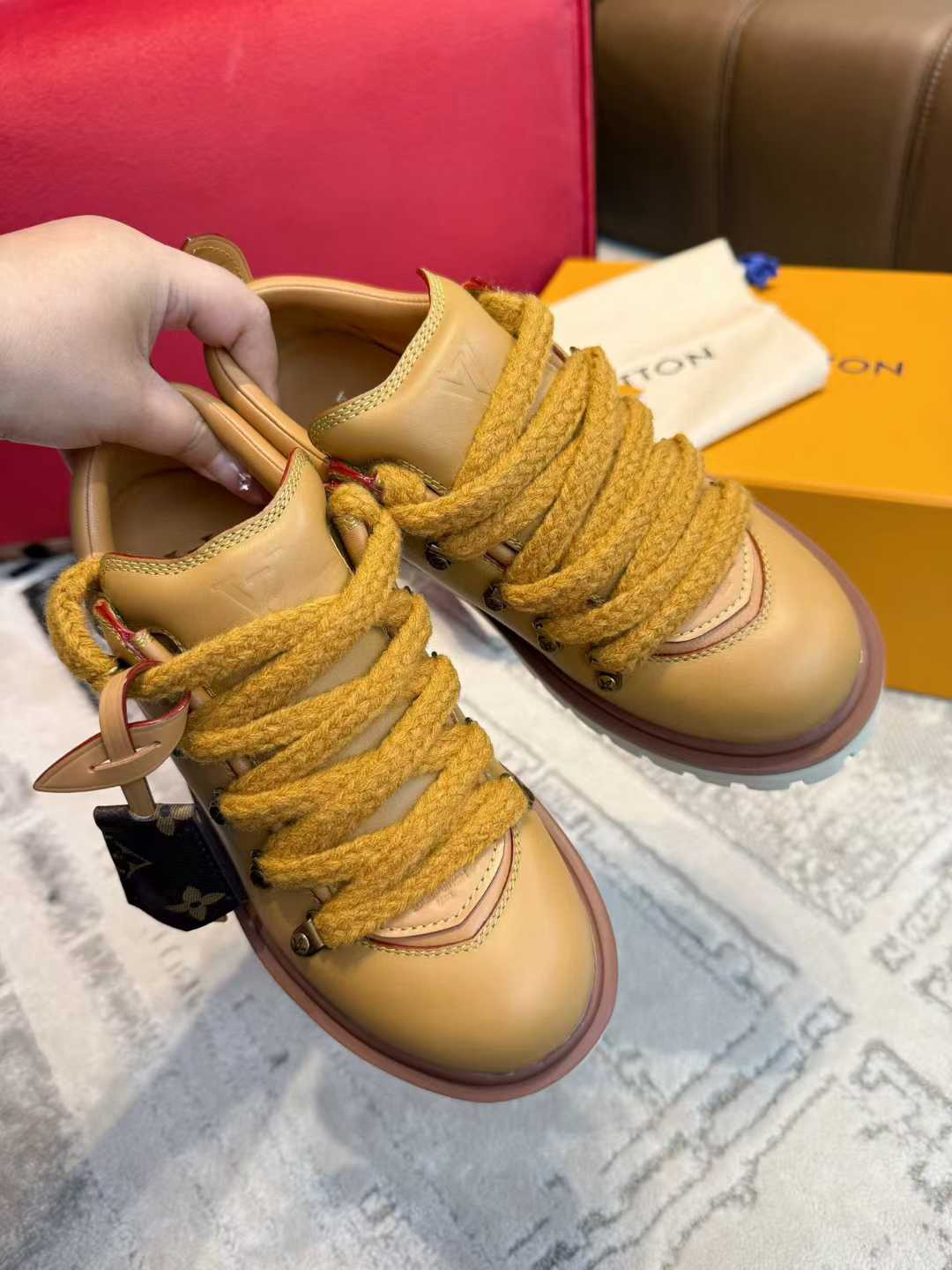 Louis Vuitton Vintage hiking boots view 1