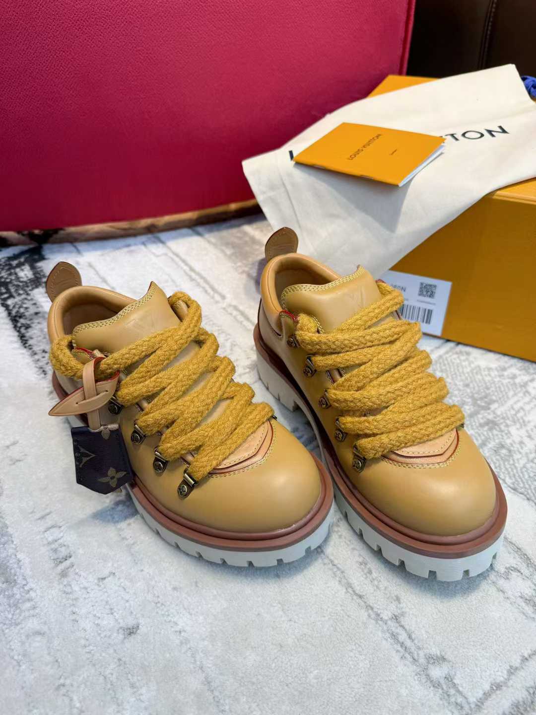 Louis Vuitton Vintage hiking boots view 2