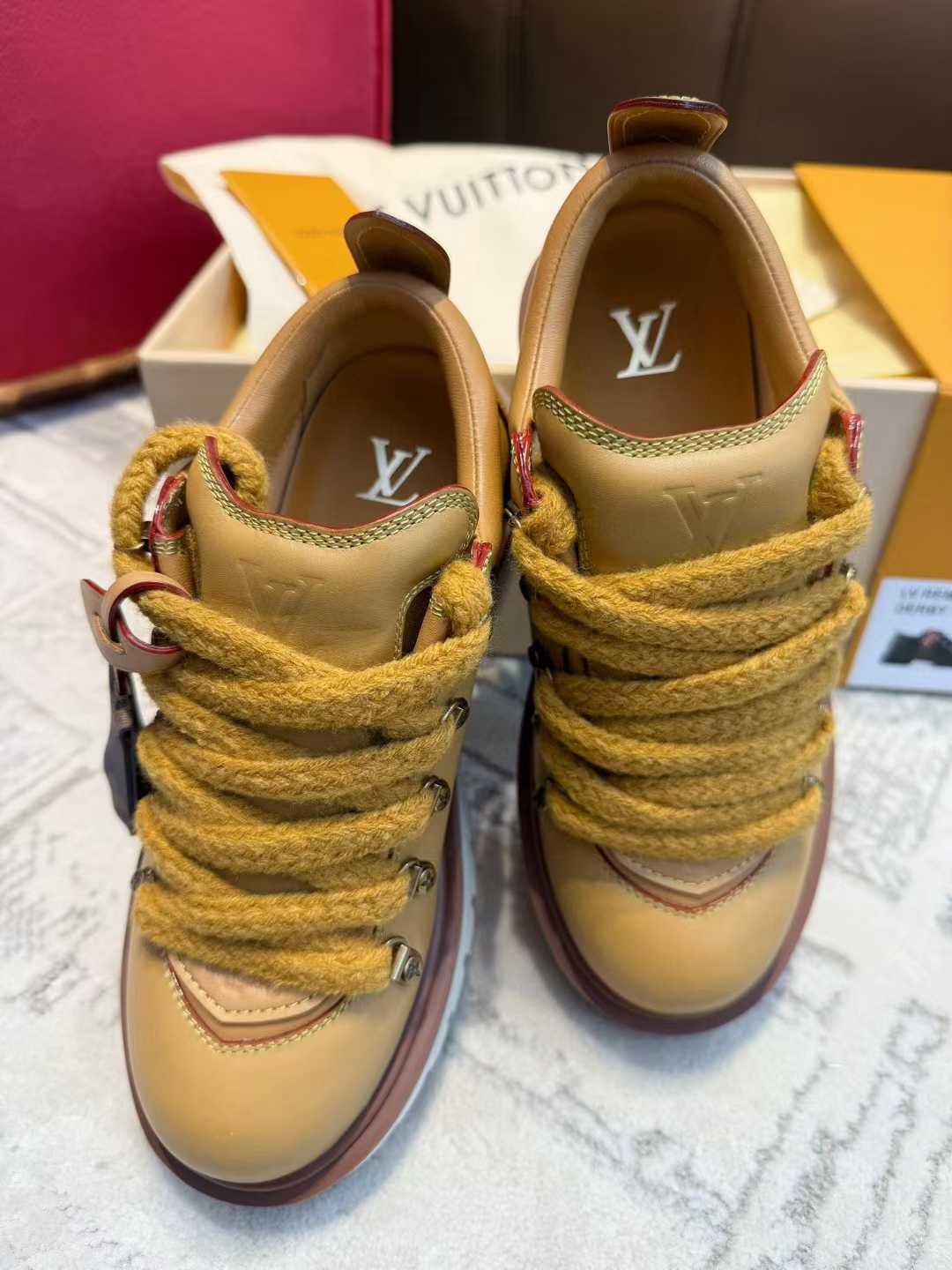 Louis Vuitton Vintage hiking boots view 4