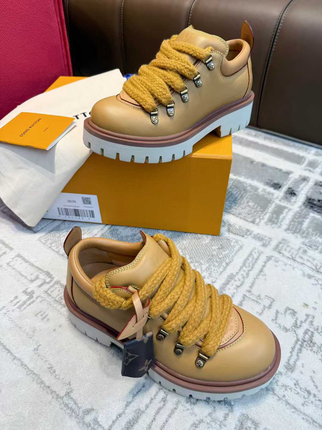 Louis Vuitton Vintage hiking boots view 6