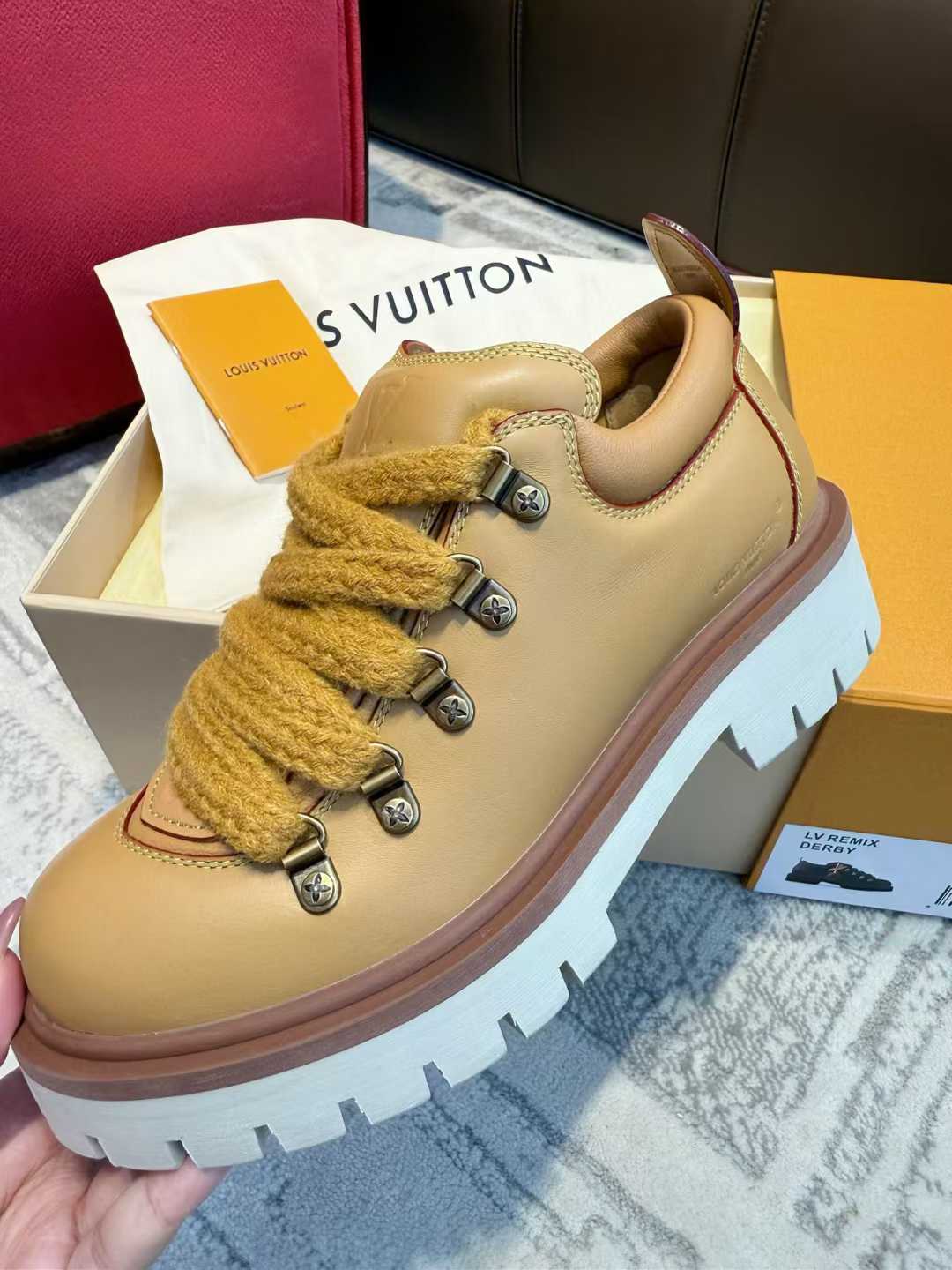 Louis Vuitton Vintage hiking boots view 8