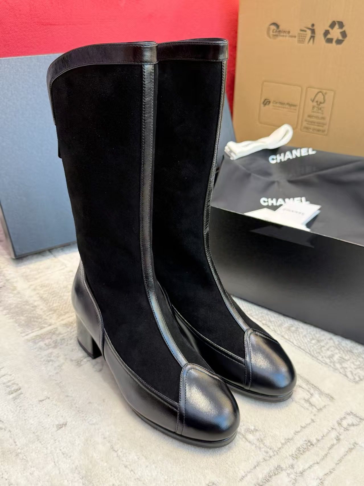 Chanel 25A Short boots view 3