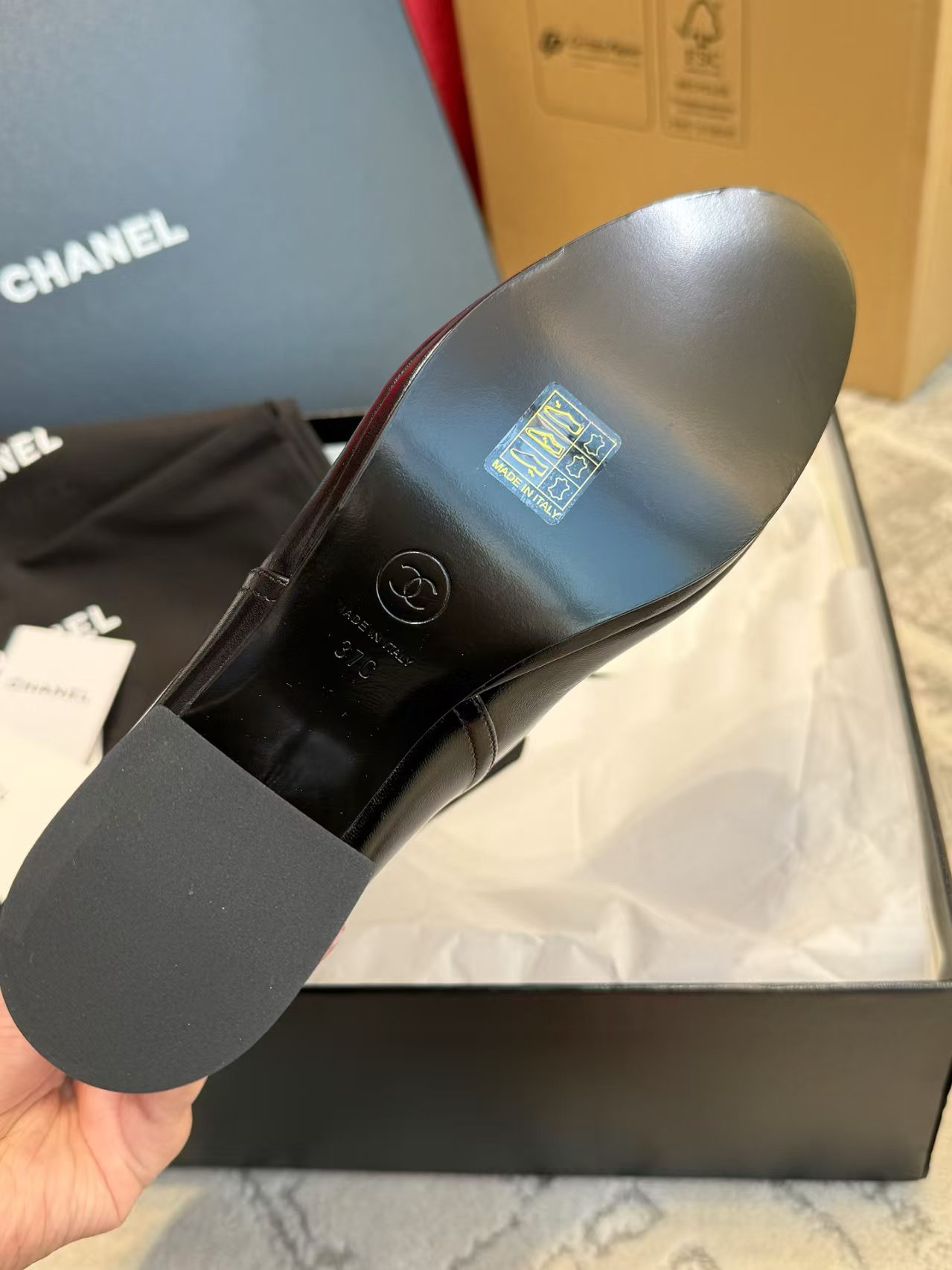 Chanel 25A Short boots view 6