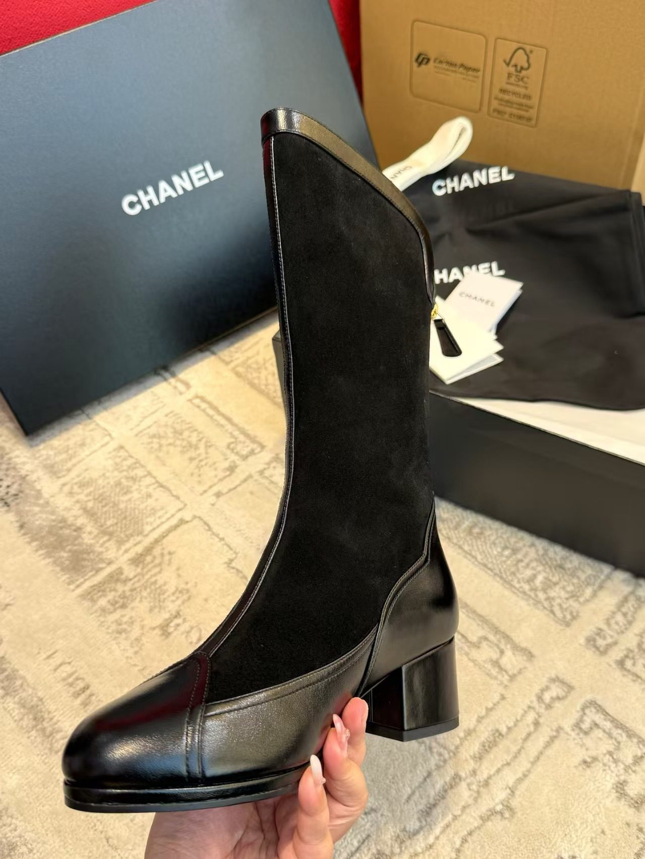 Chanel 25A Short boots view 8