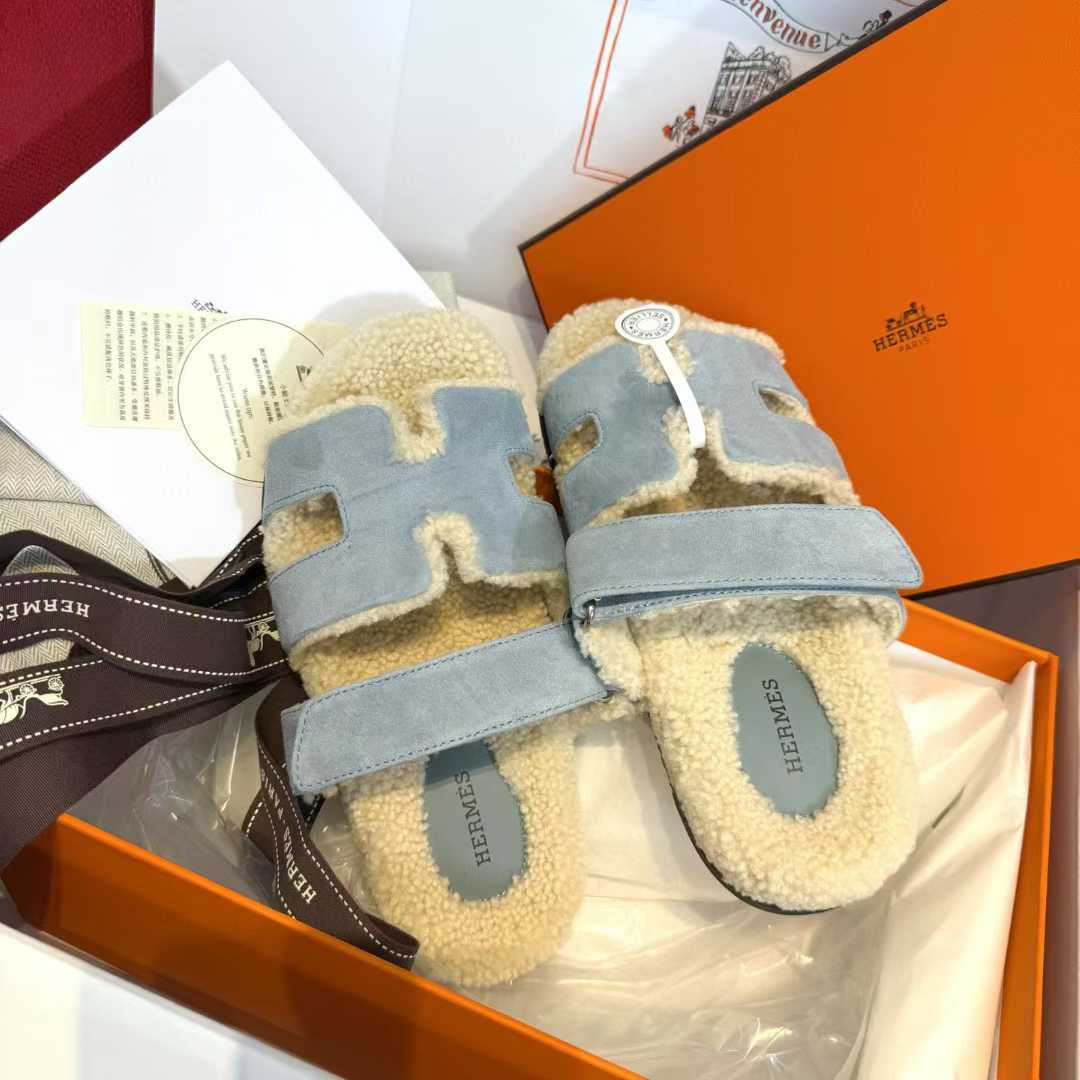 Hermès Second uncle Mao slippers view 5