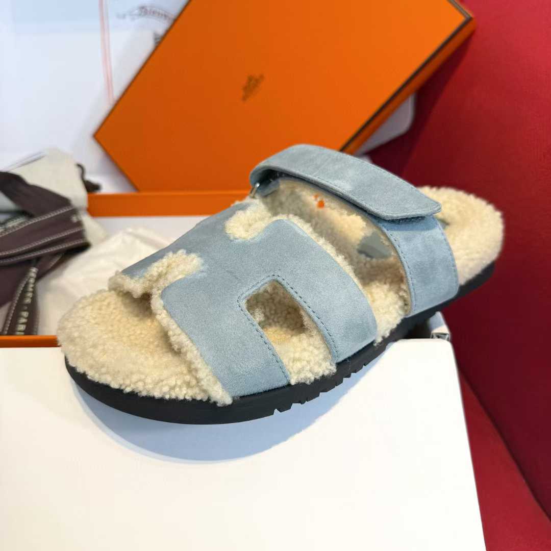 Hermès Second uncle Mao slippers view 6
