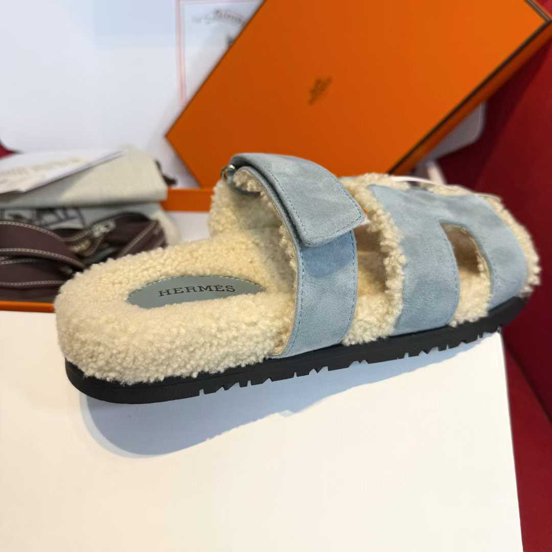 Hermès Second uncle Mao slippers view 7