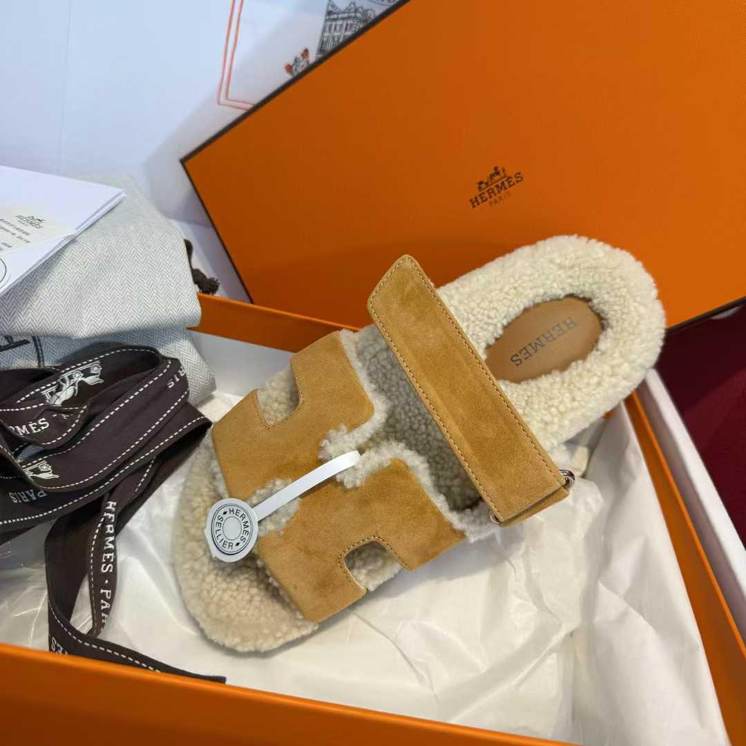 Hermès Second uncle Mao slippers view 5