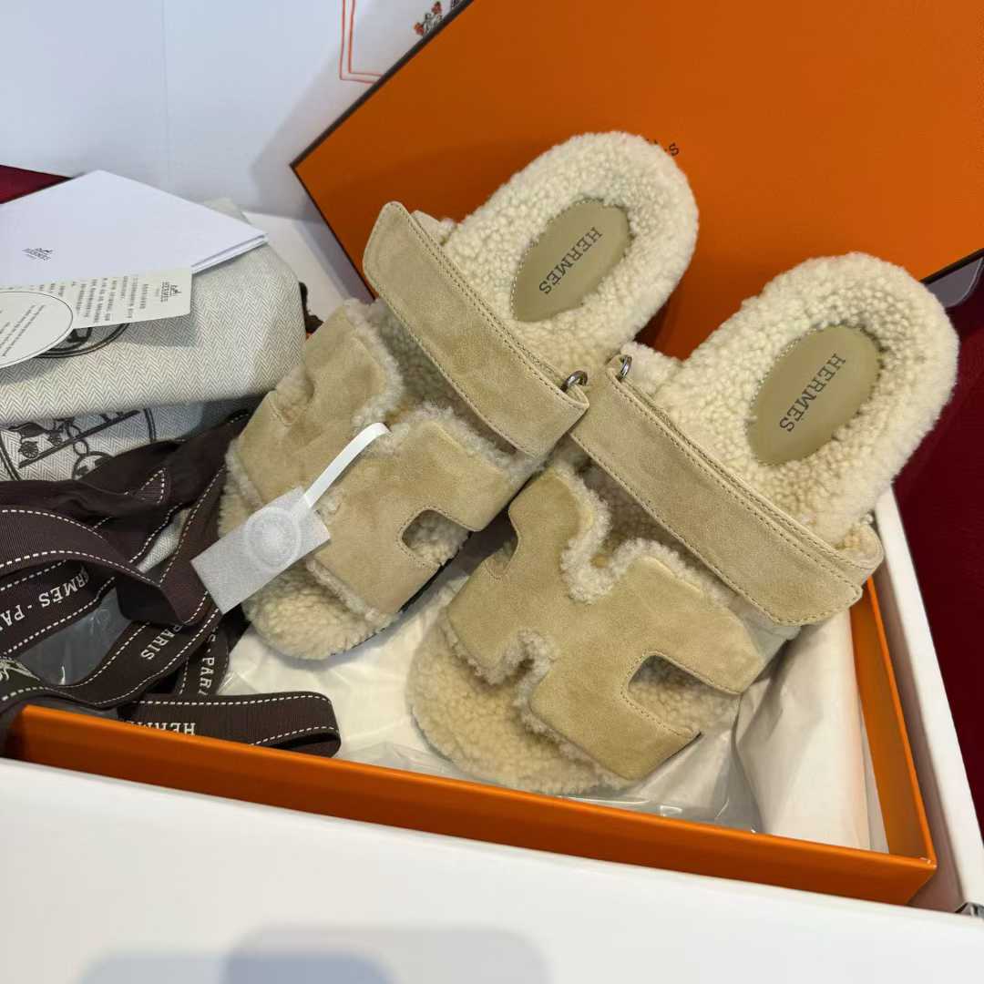 Hermès Second uncle Mao slippers view 5