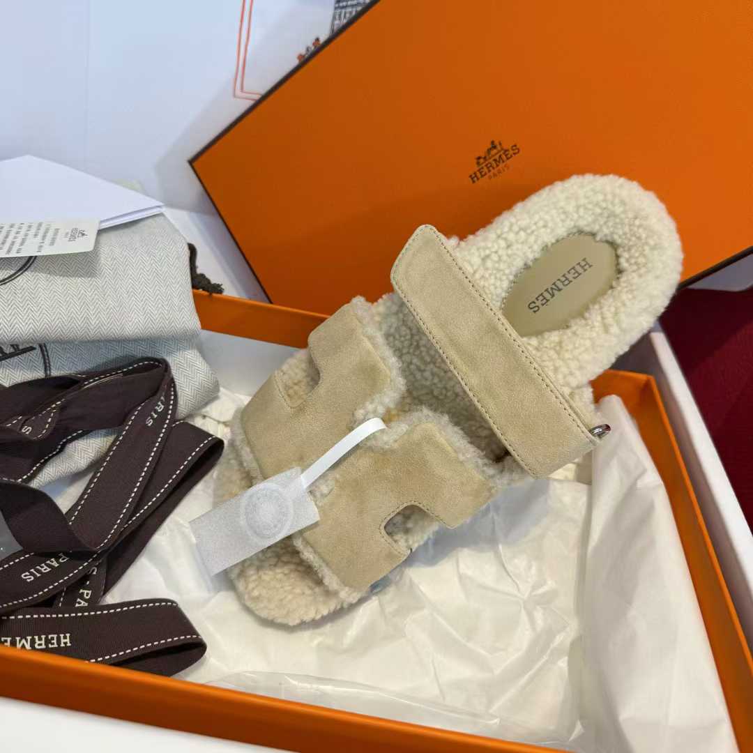 Hermès Second uncle Mao slippers view 6
