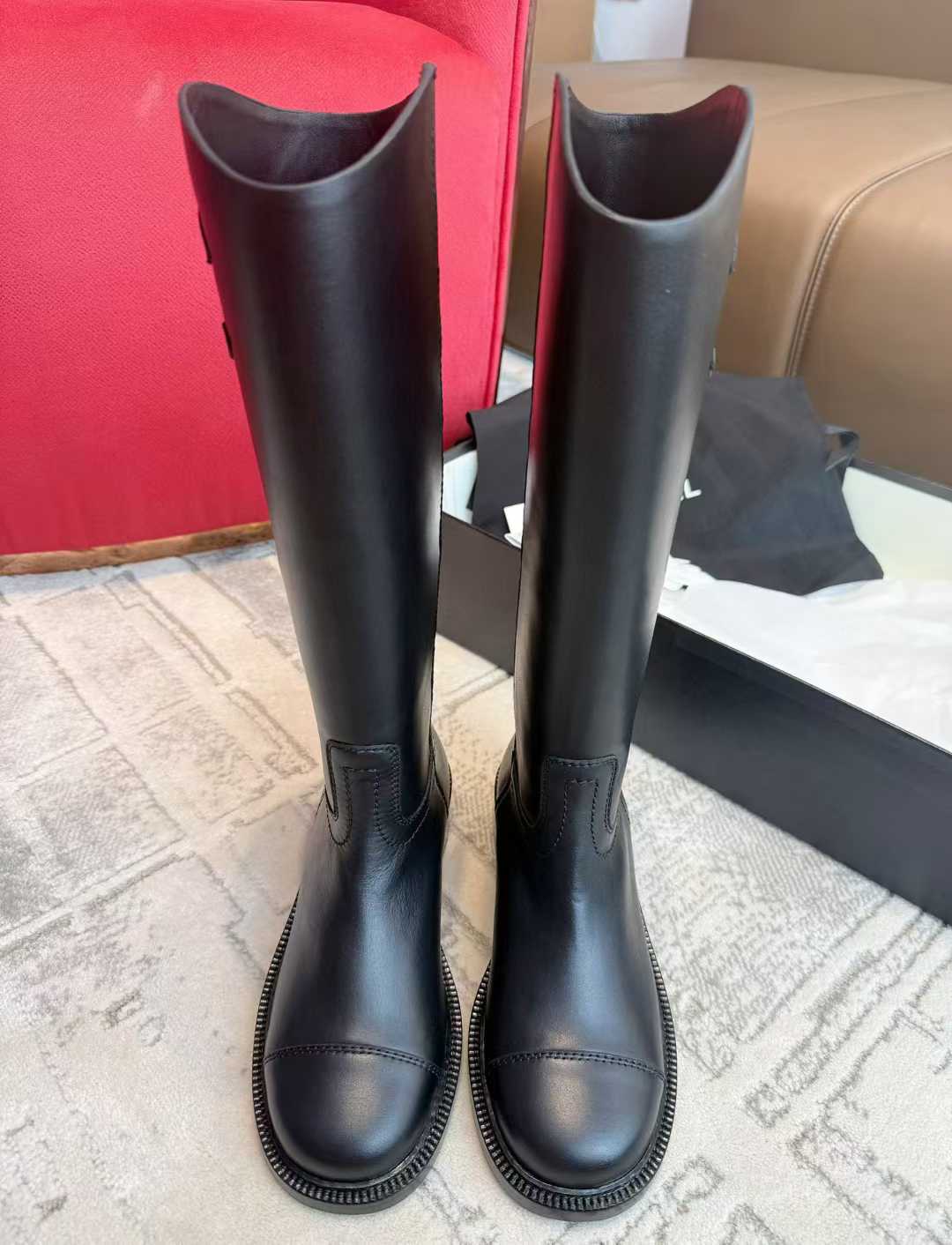 Chanel Knight boots view 2