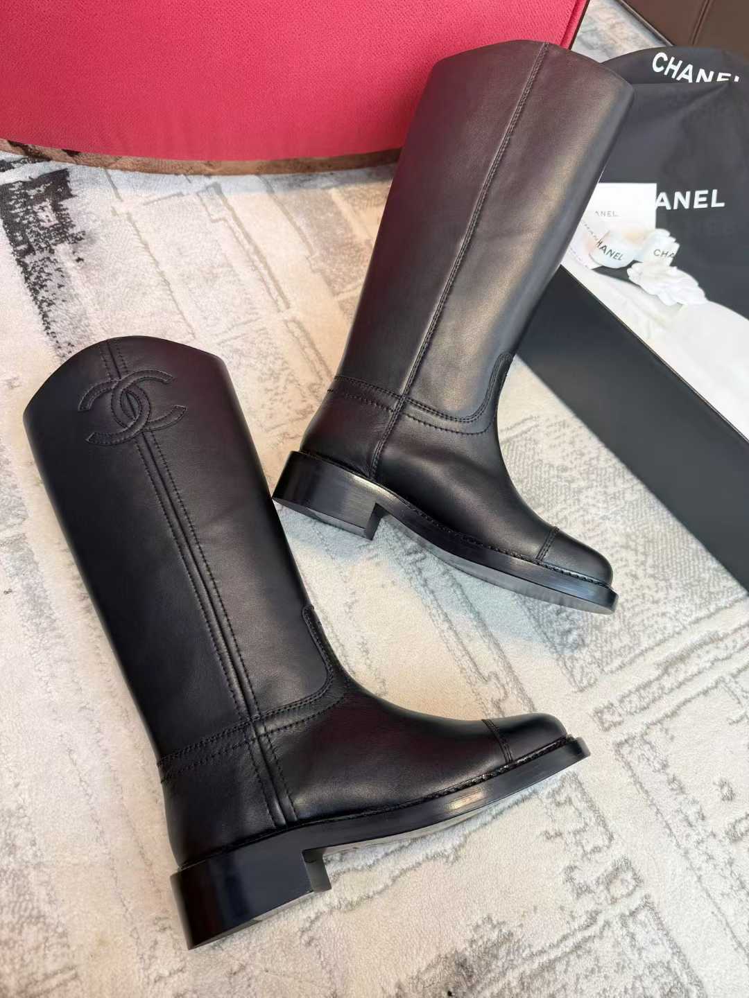 Chanel Knight boots view 3