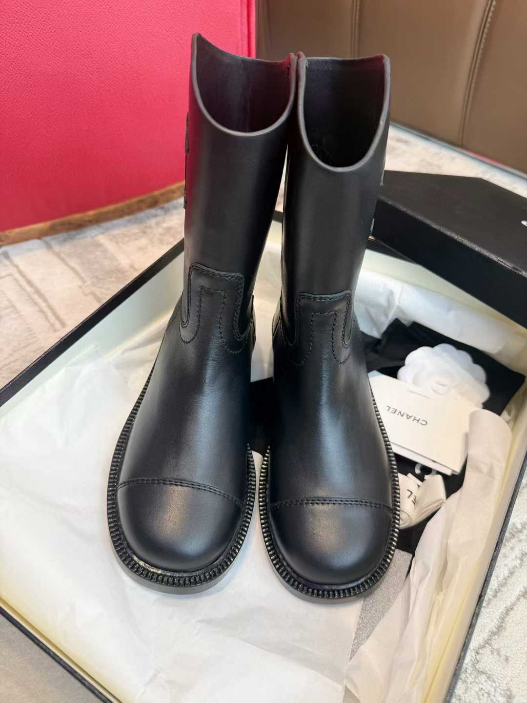 Chanel Knight boots view 2