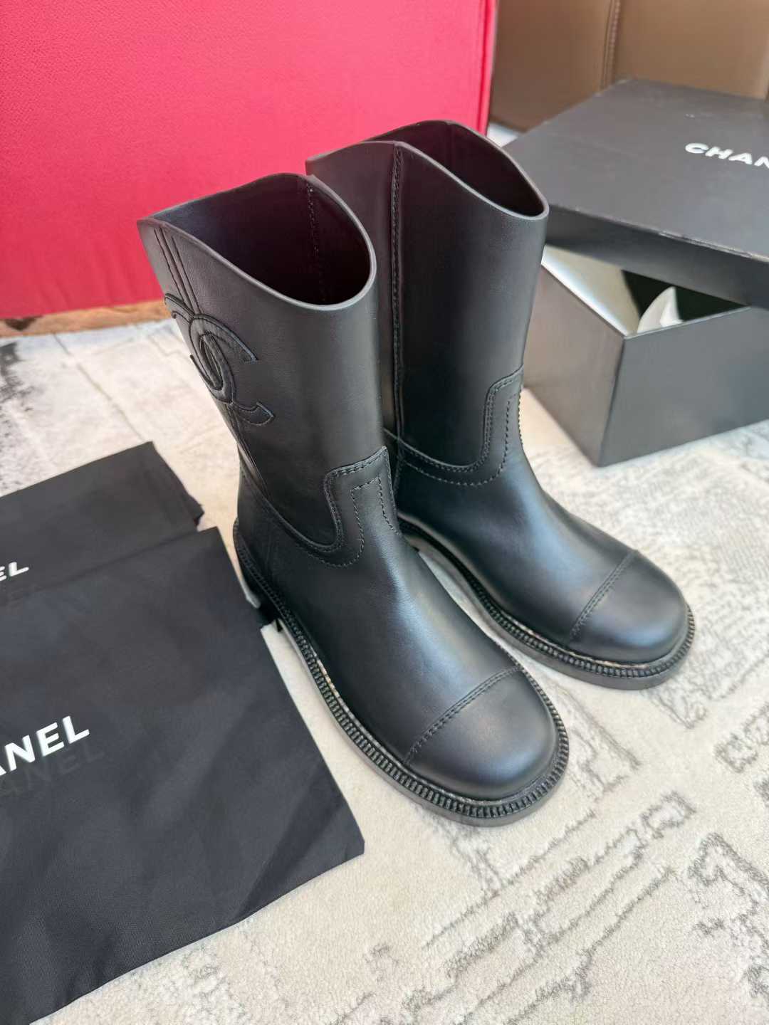 Chanel Knight boots view 3