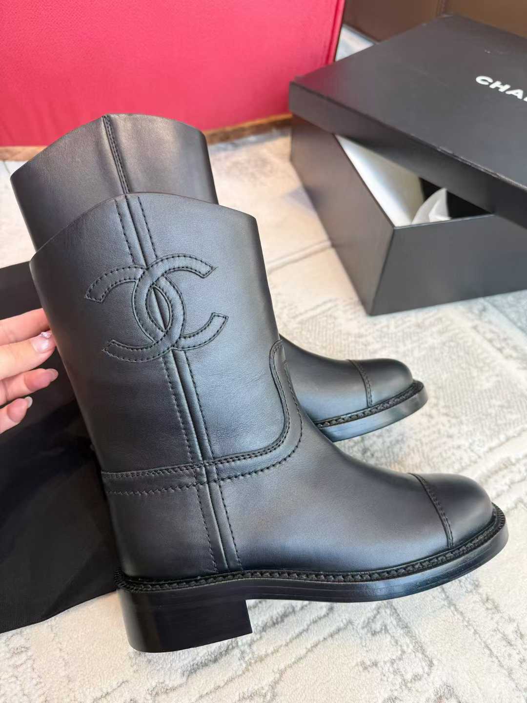 Chanel Knight boots view 4