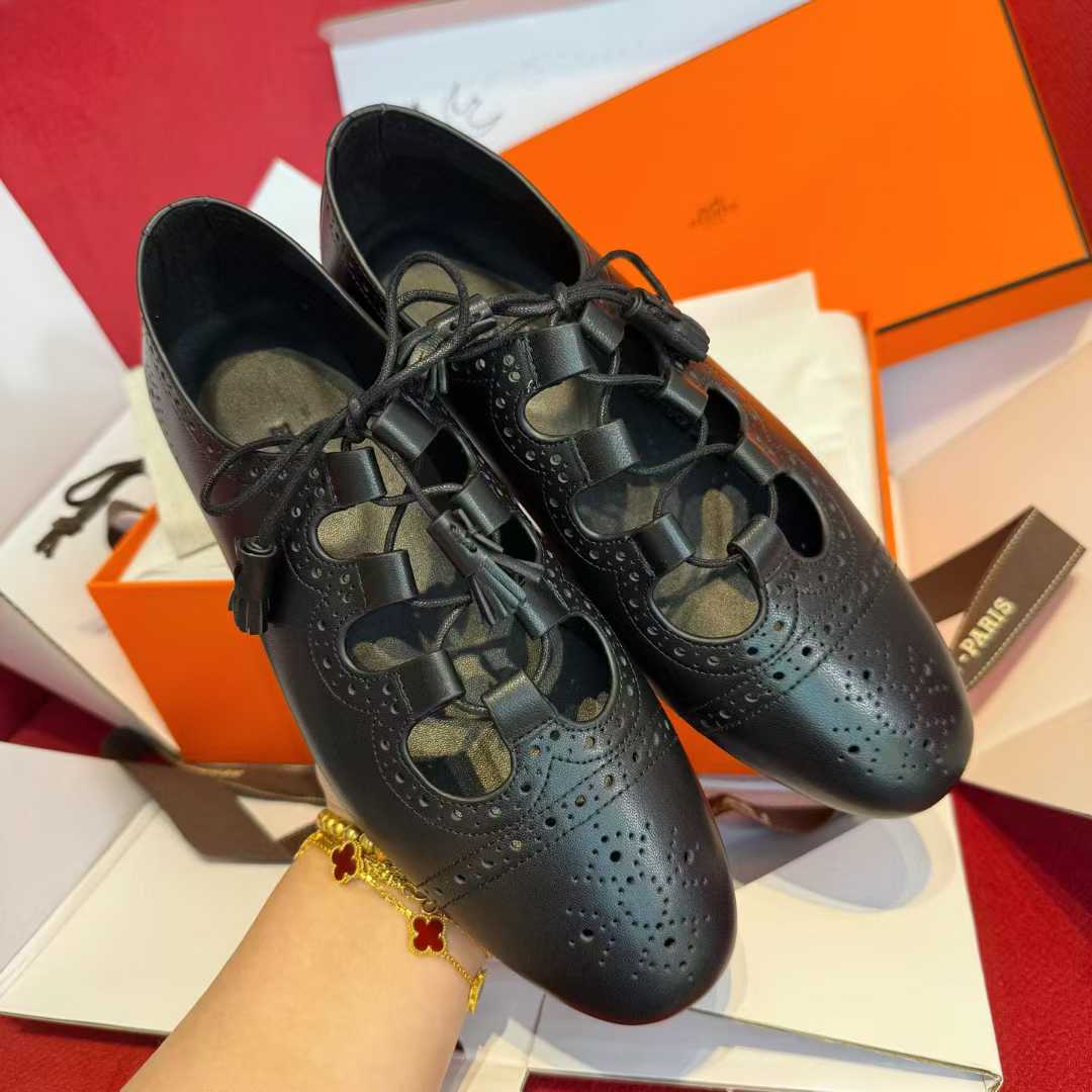 Hermès Mary Jane Shoes view 1