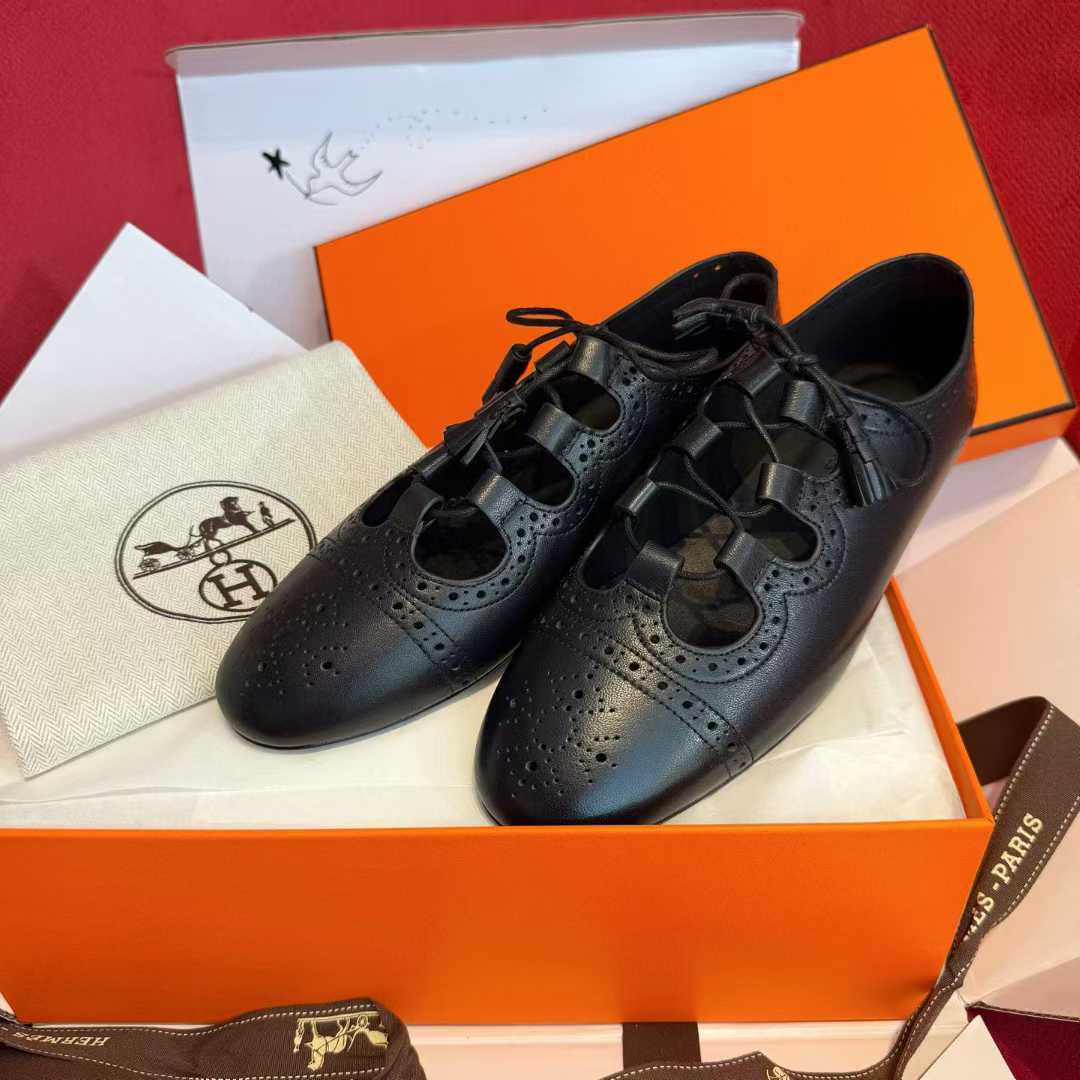 Hermès Mary Jane Shoes view 4