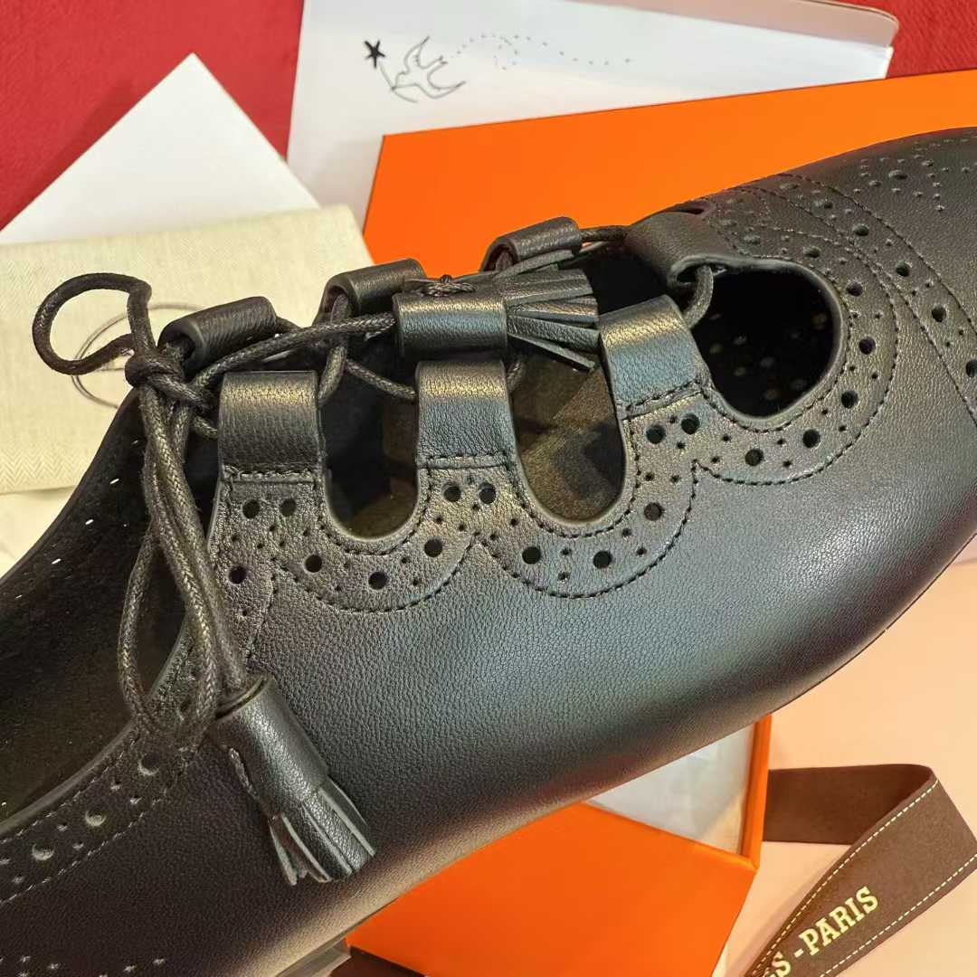 Hermès Mary Jane Shoes view 5