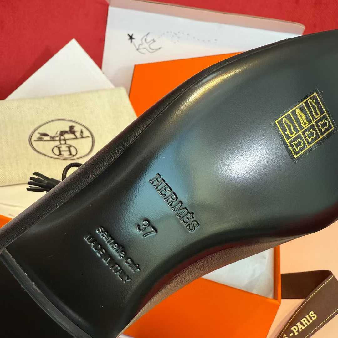 Hermès Mary Jane Shoes view 6