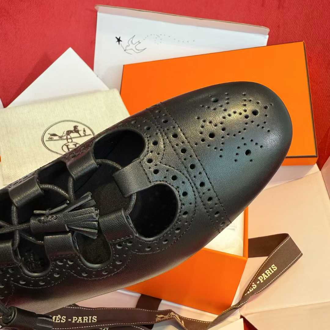 Hermès Mary Jane Shoes view 7