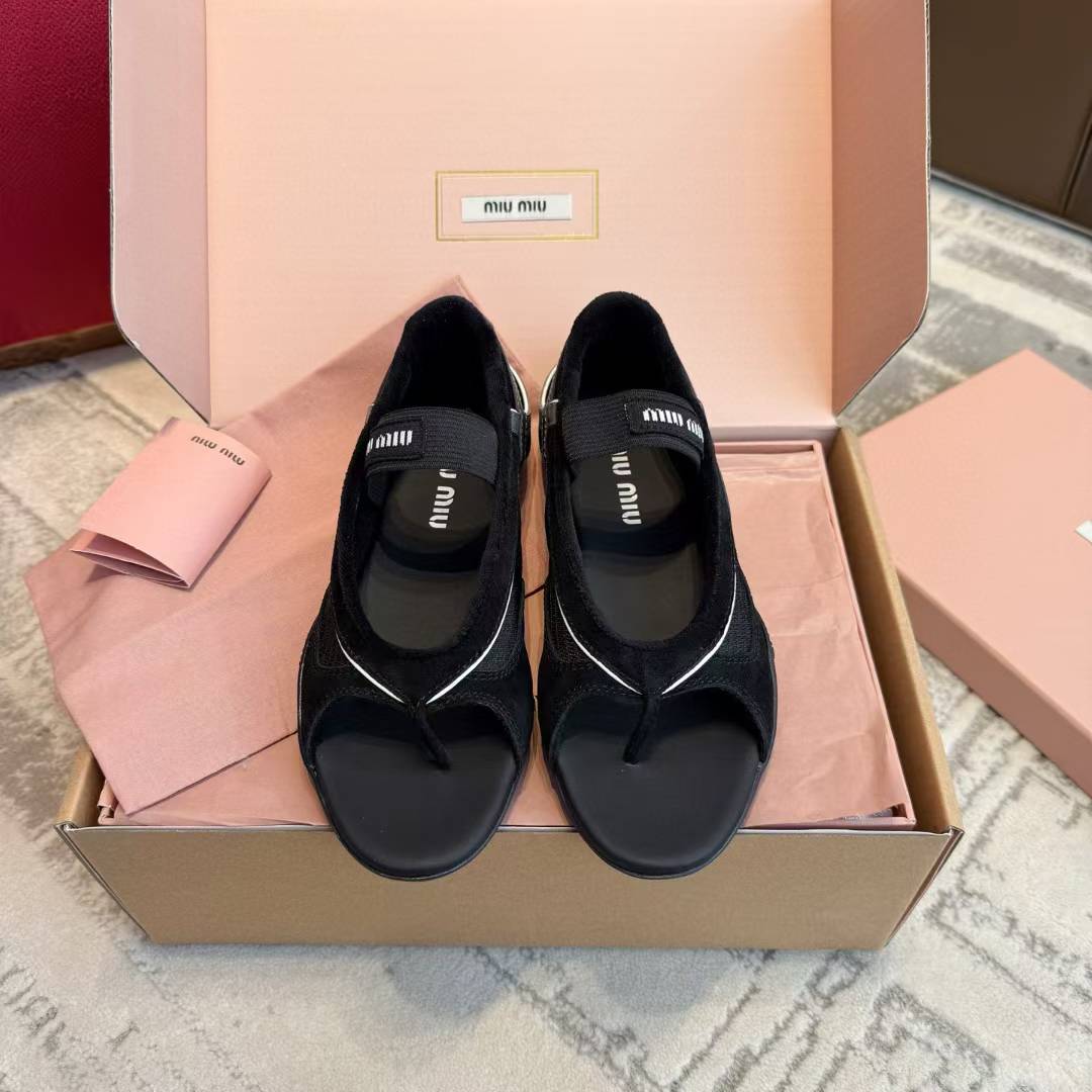 Miu Miu Flat sandals view 2