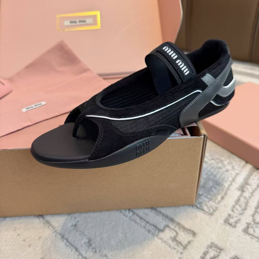 Miu Miu Flat sandals view 4